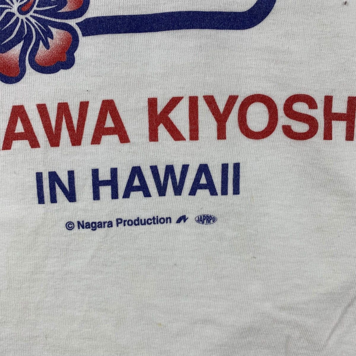 Vintage Vintage HIKAWA KIYOSHI HAWAII Nagara Hibiscus Tee Shirt Size XS / US 0-2 / IT 36-38 - 5 Thumbnail