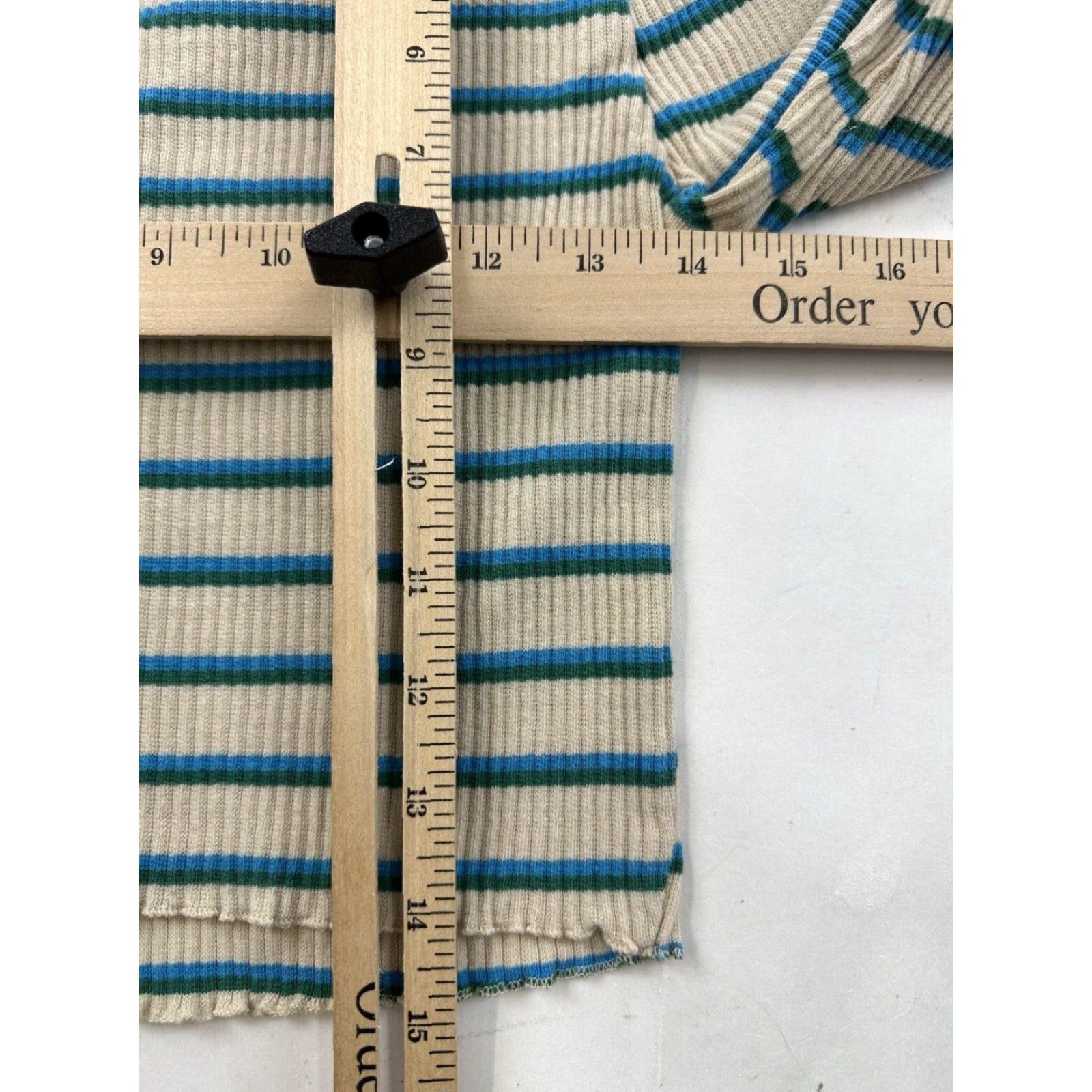 Urban Outfitters Urban Outfitters Shirt Womens Medium Striped Long Sleeve Button Up Front Size M / US 6-8 / IT 42-44 - 5 Thumbnail