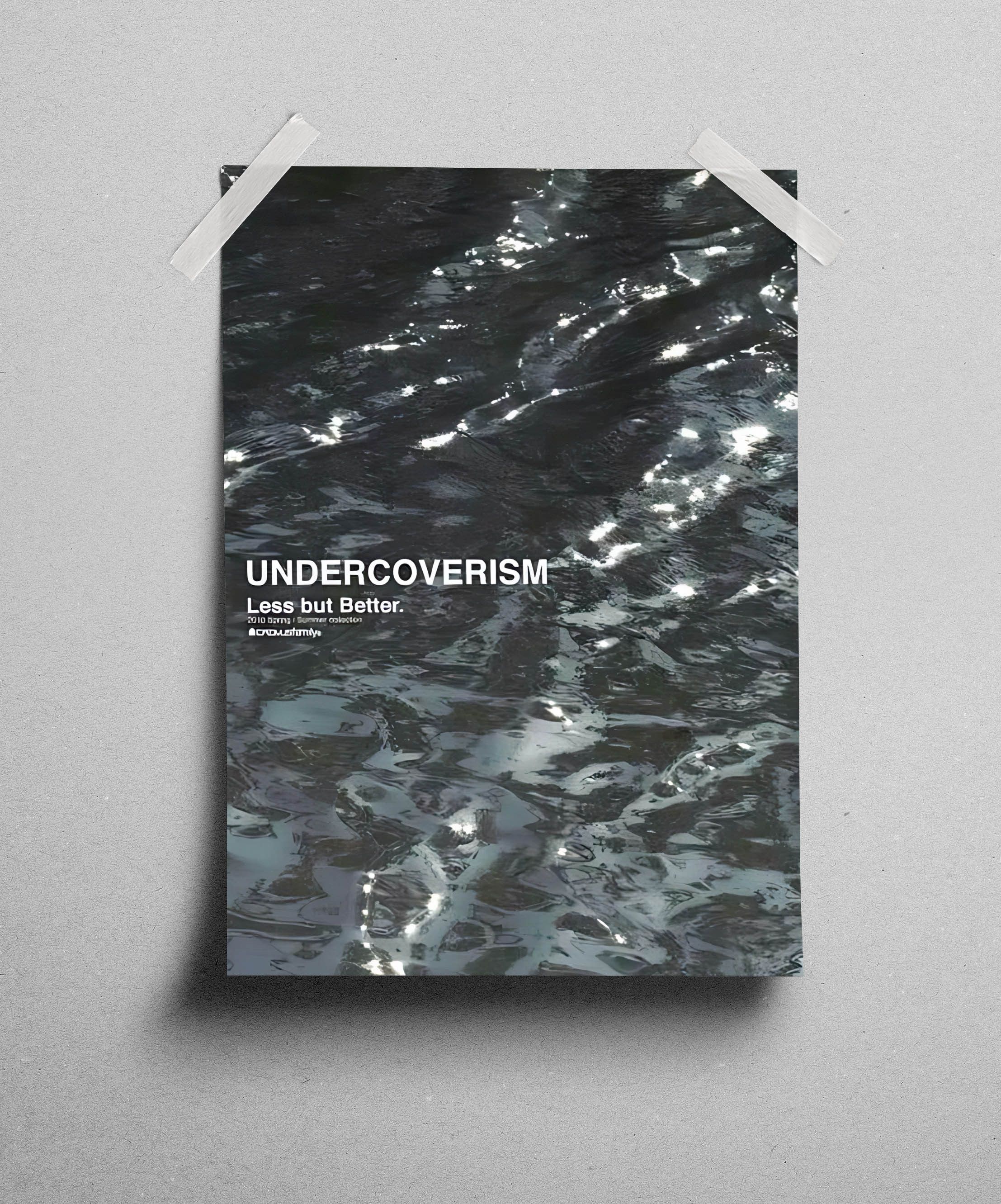 Undercover Undercover Poster Gift Vintage Archive Art Book Logo Size ONE SIZE - 1 Thumbnail
