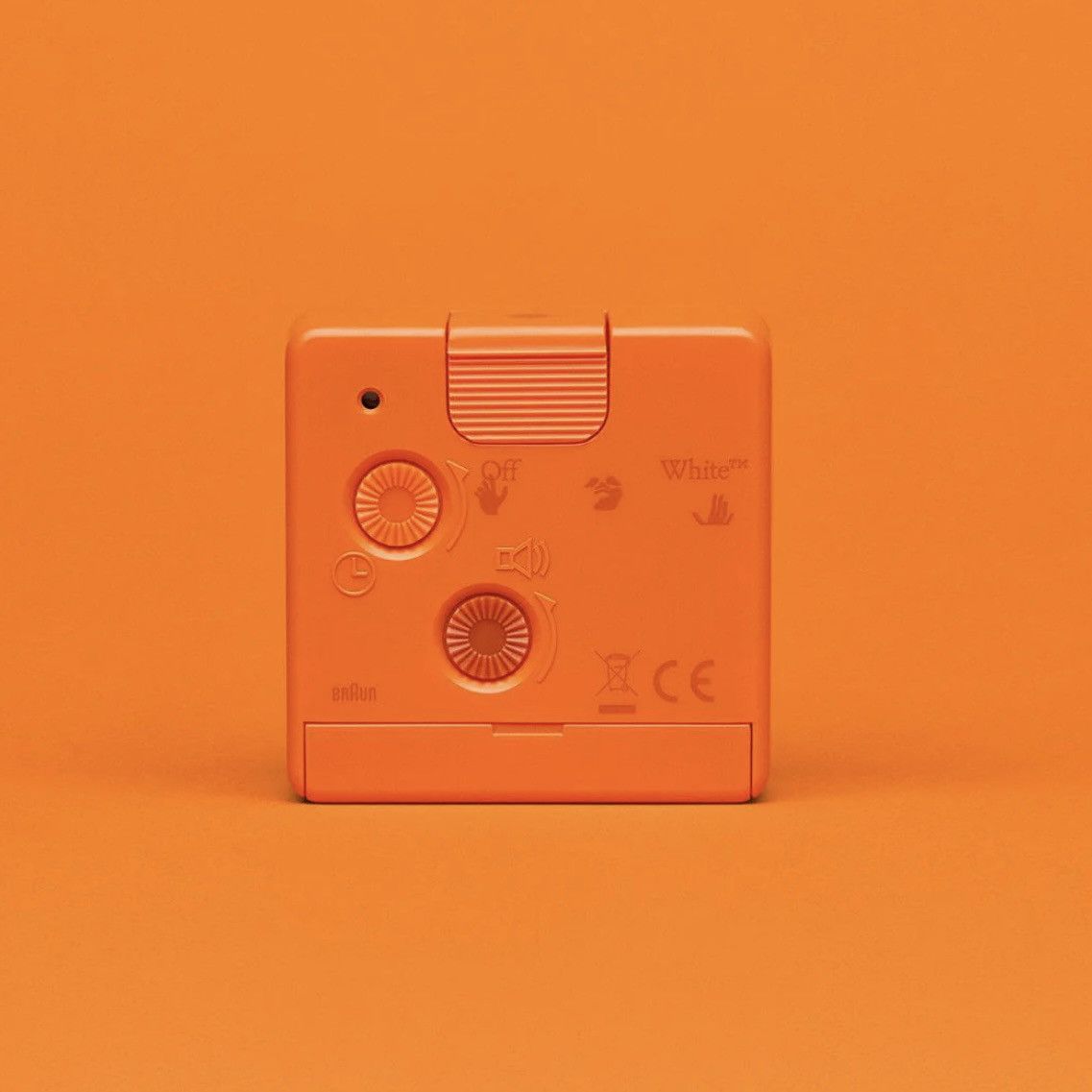 Off-White Off-White x Braun Limited Edition Analogue Alarm Clock Size ONE SIZE - 3 Thumbnail