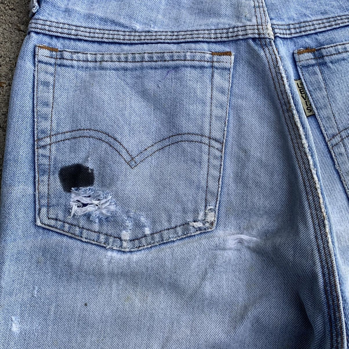 Levi's Vintage Clothing Vintage 90s Levis Big E Silvertab Distressed Denim Jeans W28 Size US 28 / EU 44 - 12 Thumbnail