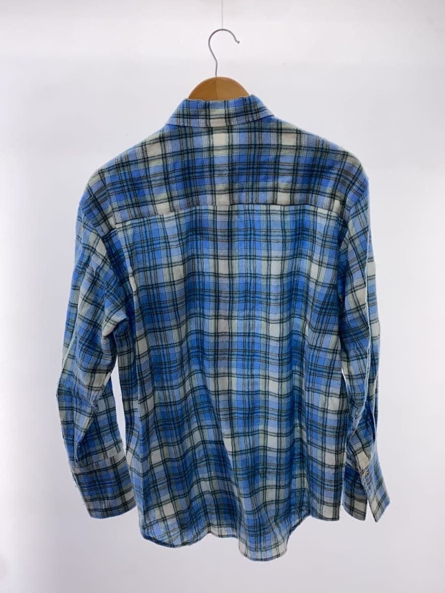 Auralee Blue Airy Wool Check Shirt Size US XXL / EU 58 / 5 - 2 Thumbnail