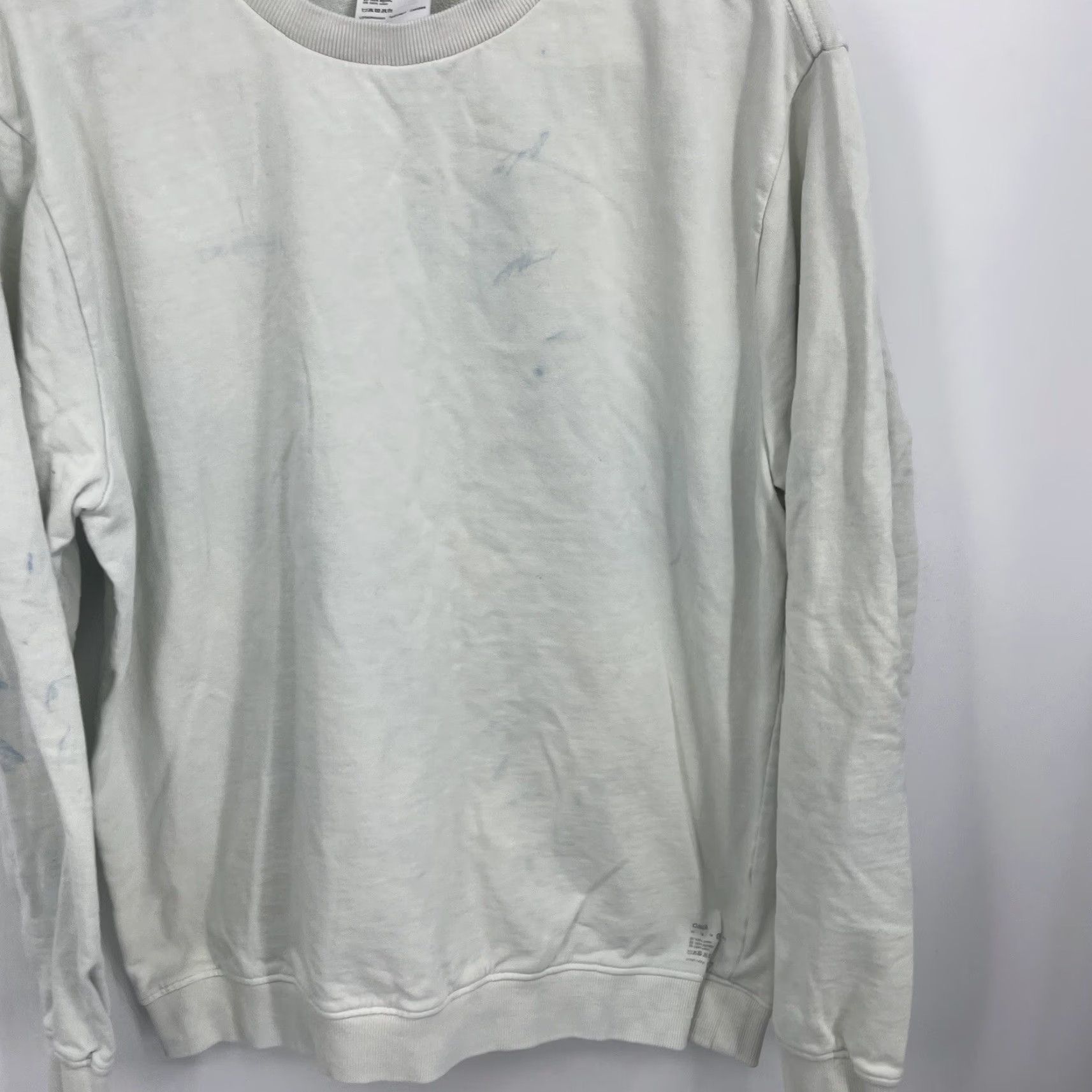 Onia Onia Sweatshirt Mens Small Blue Cloud Tie Dye French Terry Preppy Sweater Size US S / EU 44-46 / 1 - 6 Thumbnail