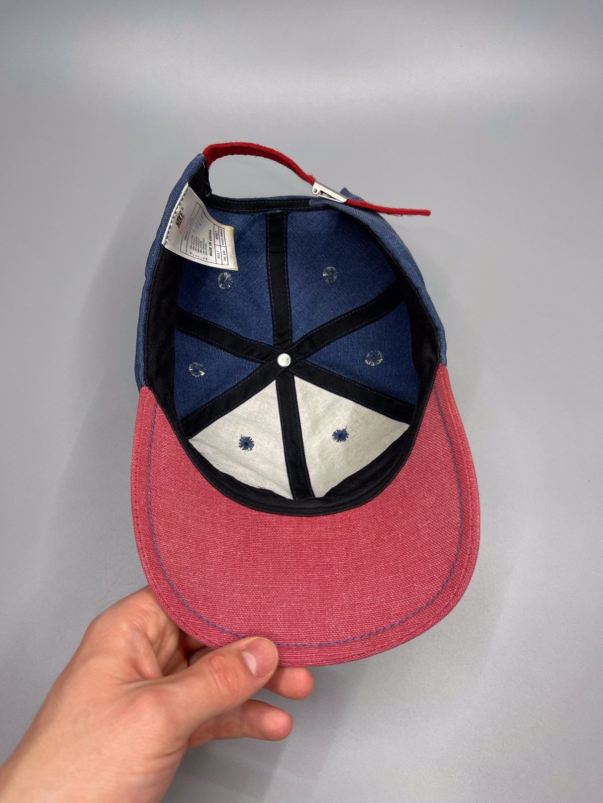 Nike × Vintage Vintage 90’s Nike Air Y2k Cap Size ONE SIZE - 4 Thumbnail
