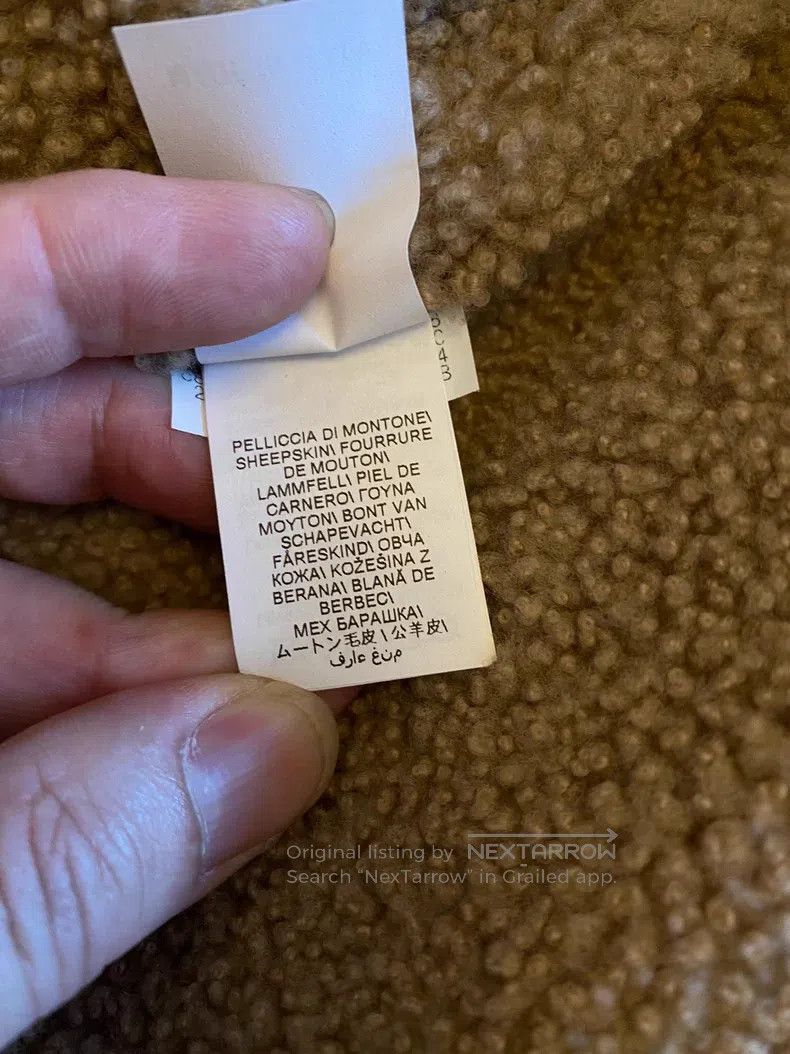 Brunello Cucinelli Brunello Cucinelli Shearling leather jacket, lamb leather Size US M / EU 48-50 / 2 - 8 Thumbnail