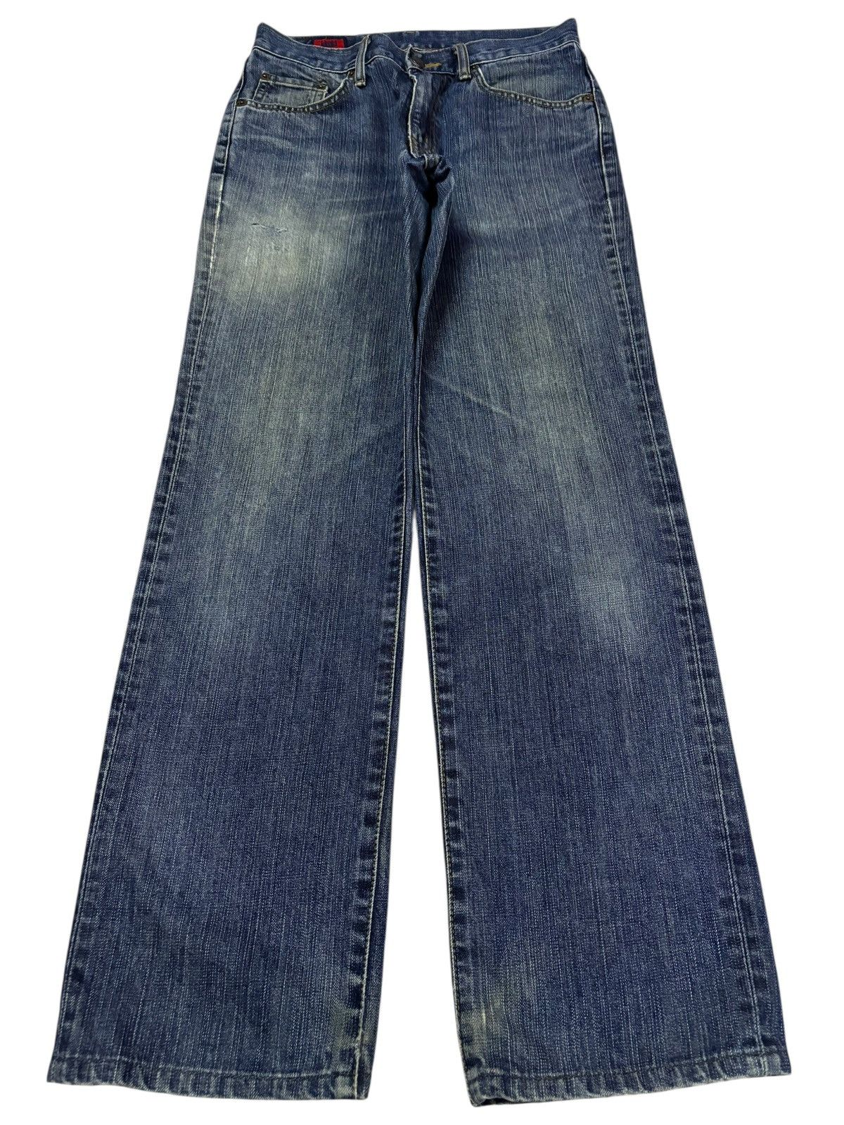Edwin Vtg Edwin Japan 503 Distressed Jeans Size US 28 / EU 44 - 1 Thumbnail