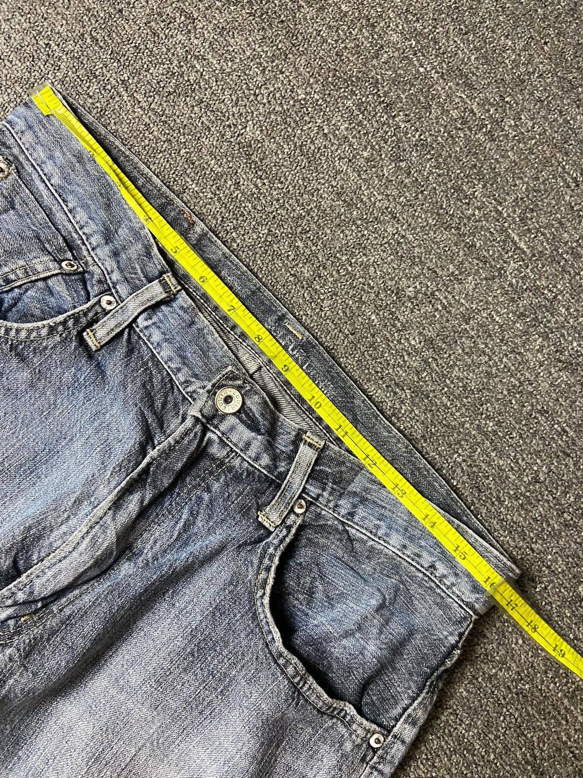 Edwin × Vintage Vintage Edwin 505 Distressed Denim Ripped Jeans (123) Size US 33 - 10 Thumbnail