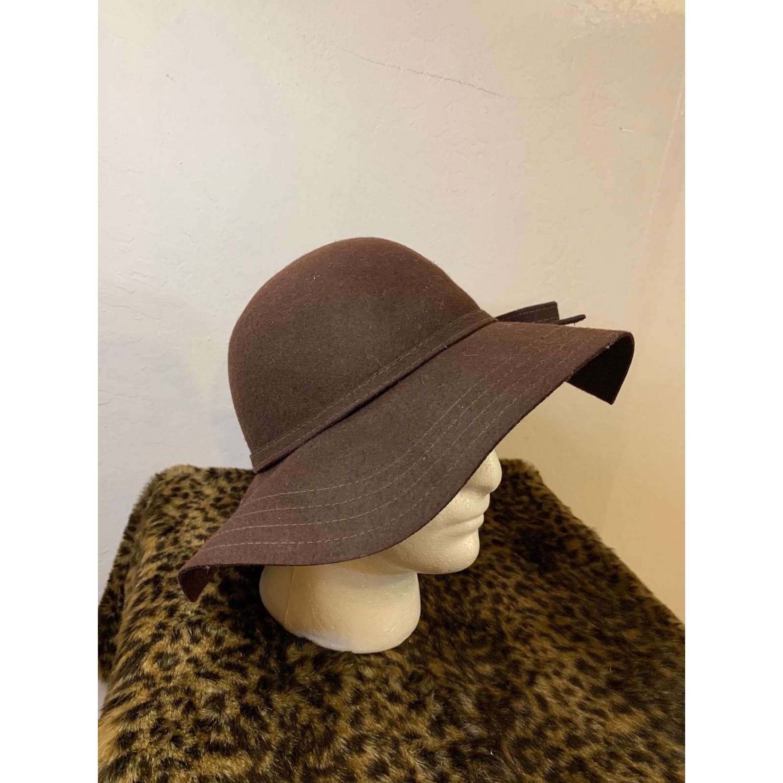 Other Wool Hat Brown Color Women One Size Fit All Size ONE SIZE - 8 Thumbnail