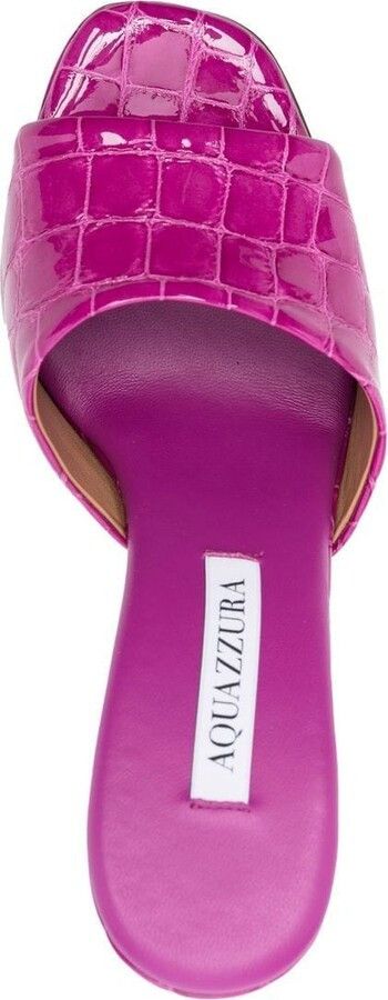 Aquazzura o1srvl11e1224 Mules in Pink Size US 6.5 / IT 36.5 - 3 Thumbnail