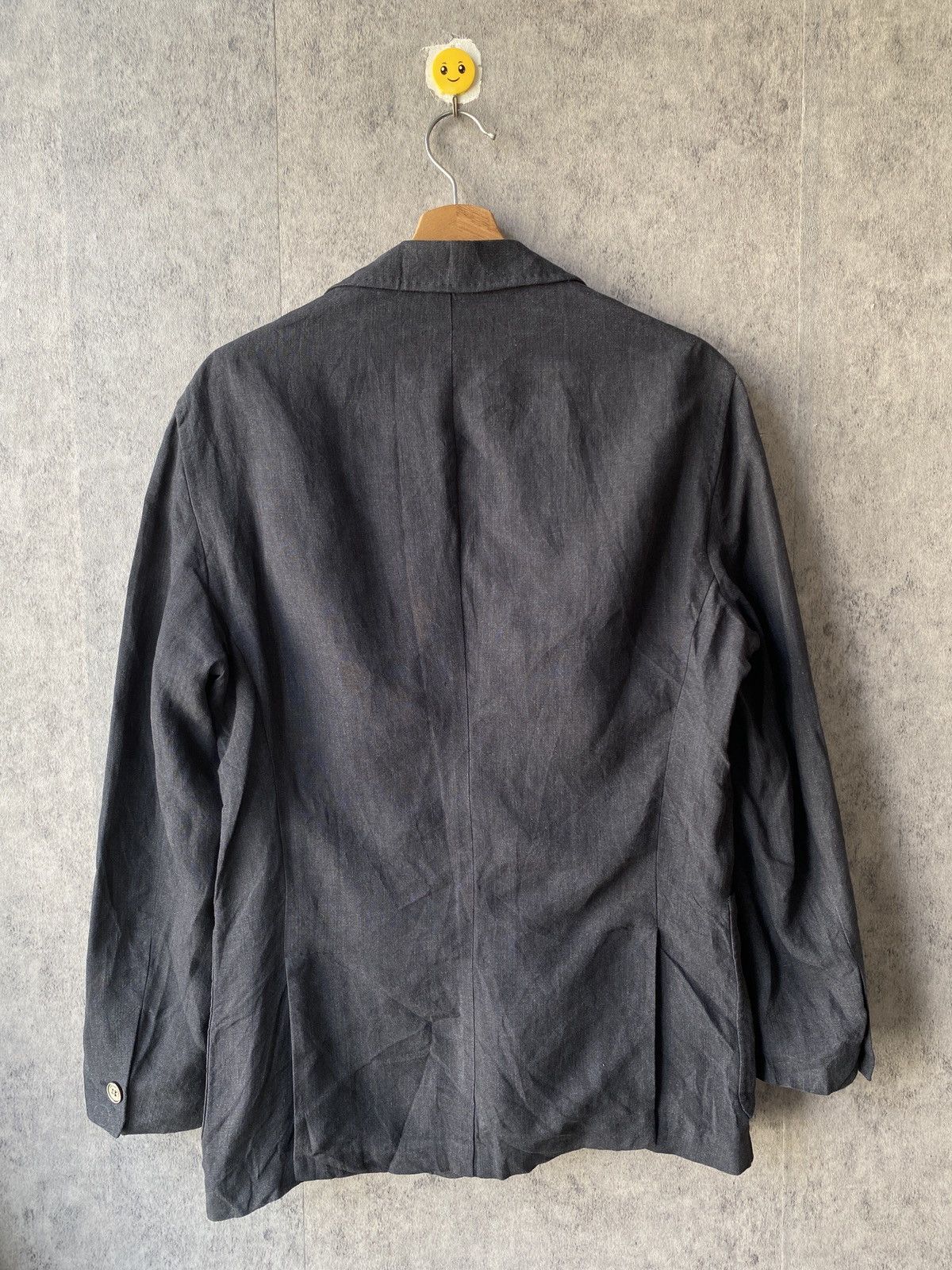 Emporio Armani Emporio Armani Linen Coat Jacket Size US M / EU 48-50 / 2 - 4 Thumbnail