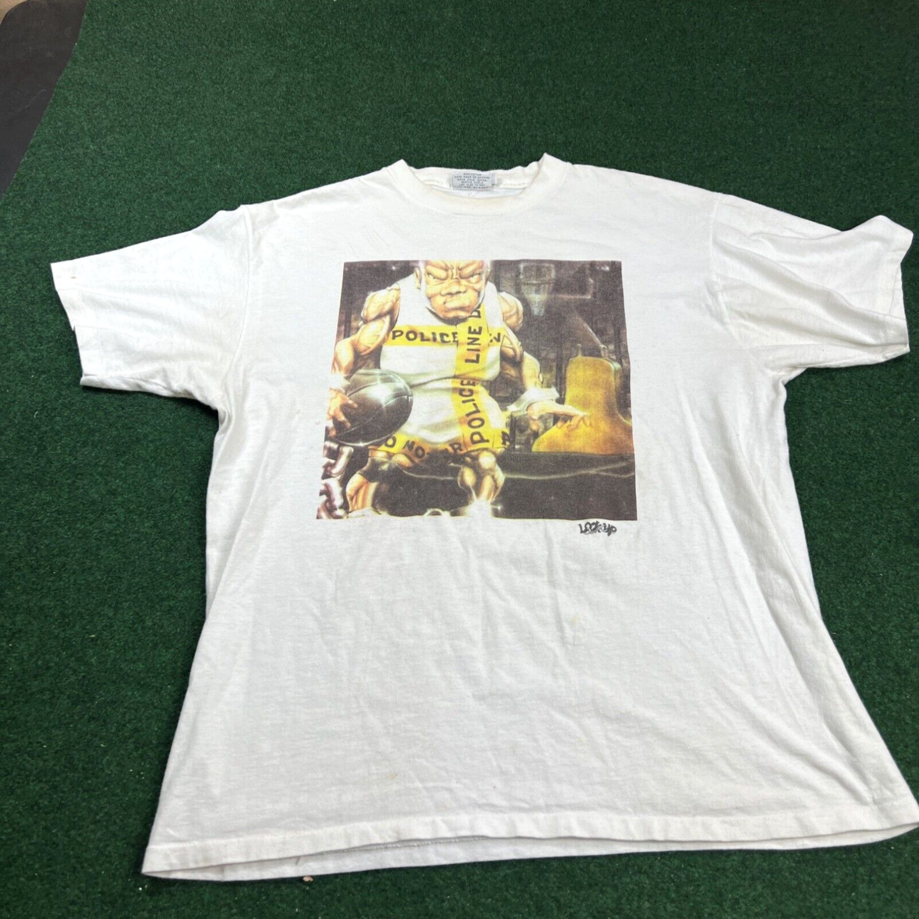 Other vintage Freaknic 1997 Rap tee Concert tee Lock Up Police Line Very rare Size Xl Size US XL / EU 56 / 4 - 4 Thumbnail