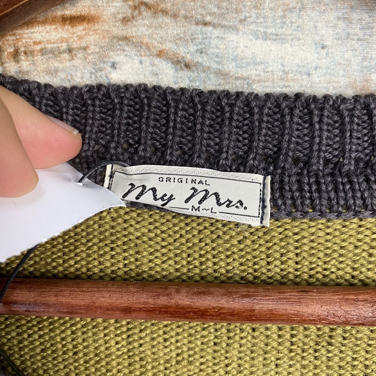 Japanese Brand DL My Mrs Beige knitwear vintage #C814 Size M / US 6-8 / IT 42-44 - 10 Thumbnail