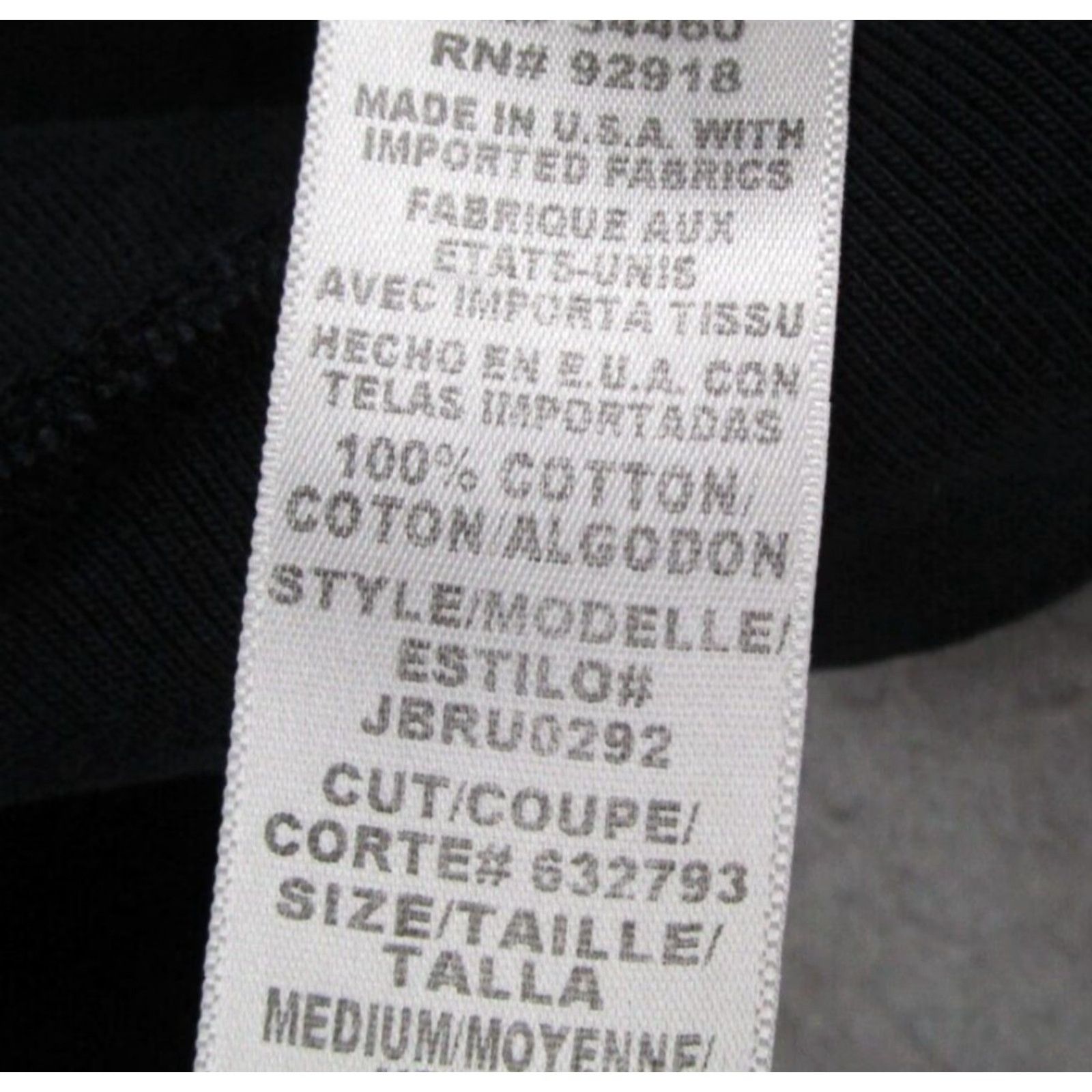 Juicy Couture Juicy Couture Women's Black Full Zip Military Jacket Medium Cotton USA Made Size M / US 6-8 / IT 42-44 - 5 Thumbnail