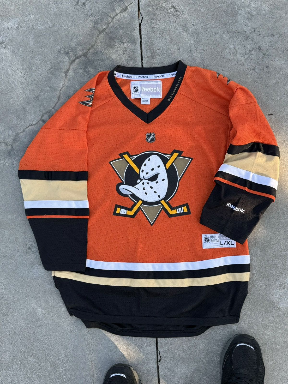Reebok Y2K Anaheim Ducks Corey Perry Hockey Reebok NHL Jersey Size US S / EU 44-46 / 1 - 3 Thumbnail