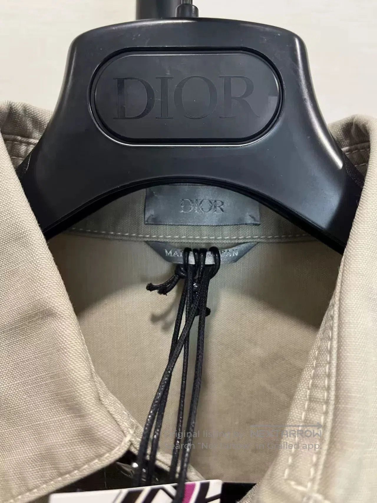 Dior Dior Embroidered Logo Denim Shirt Jacket. Size US M / EU 48-50 / 2 - 5 Thumbnail