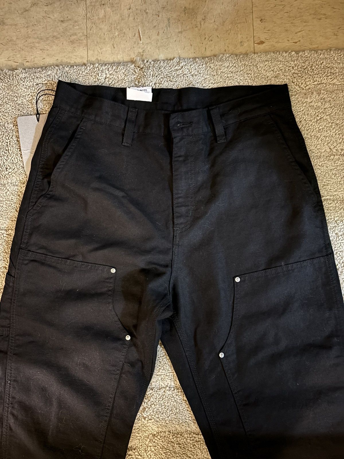 Carhartt Wip Carhartt Wip Walter Double Knee Linen Pants Size S 30 Men Size US 30 / EU 46 - 4 Thumbnail