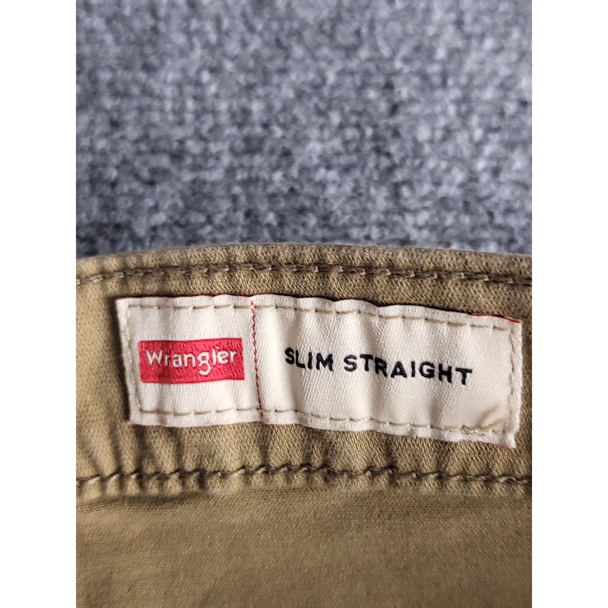 Wrangler Wrangler Five Star Slim Straight Khaki Pants Men Sz 42X30 Fr Size US 42 / EU 58 - 10 Thumbnail