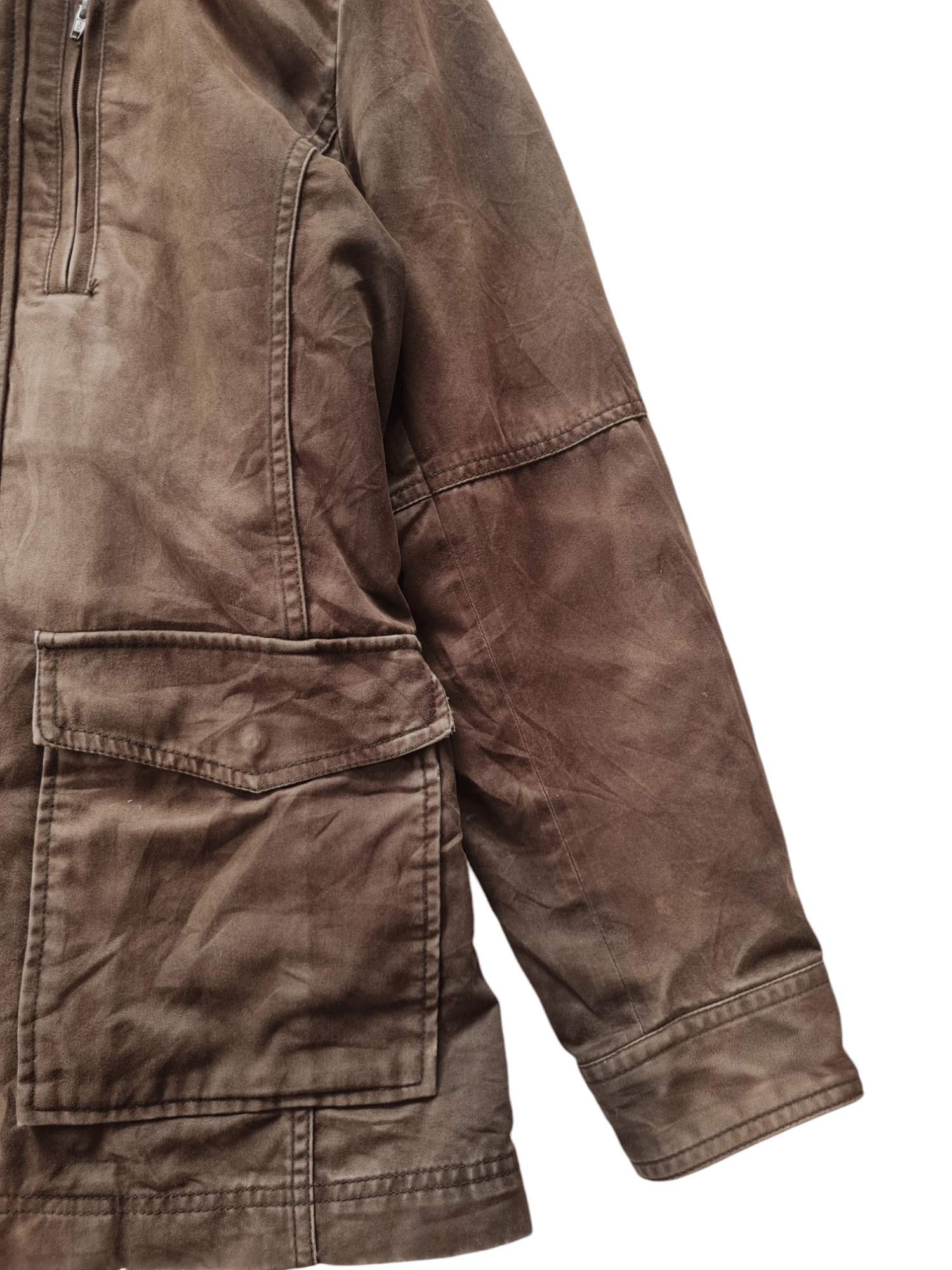 Comme Ca Ism × Japanese Brand Comme Ca Ism Sun Faded Jacket Fur Hood Size US M / EU 48-50 / 2 - 5 Thumbnail