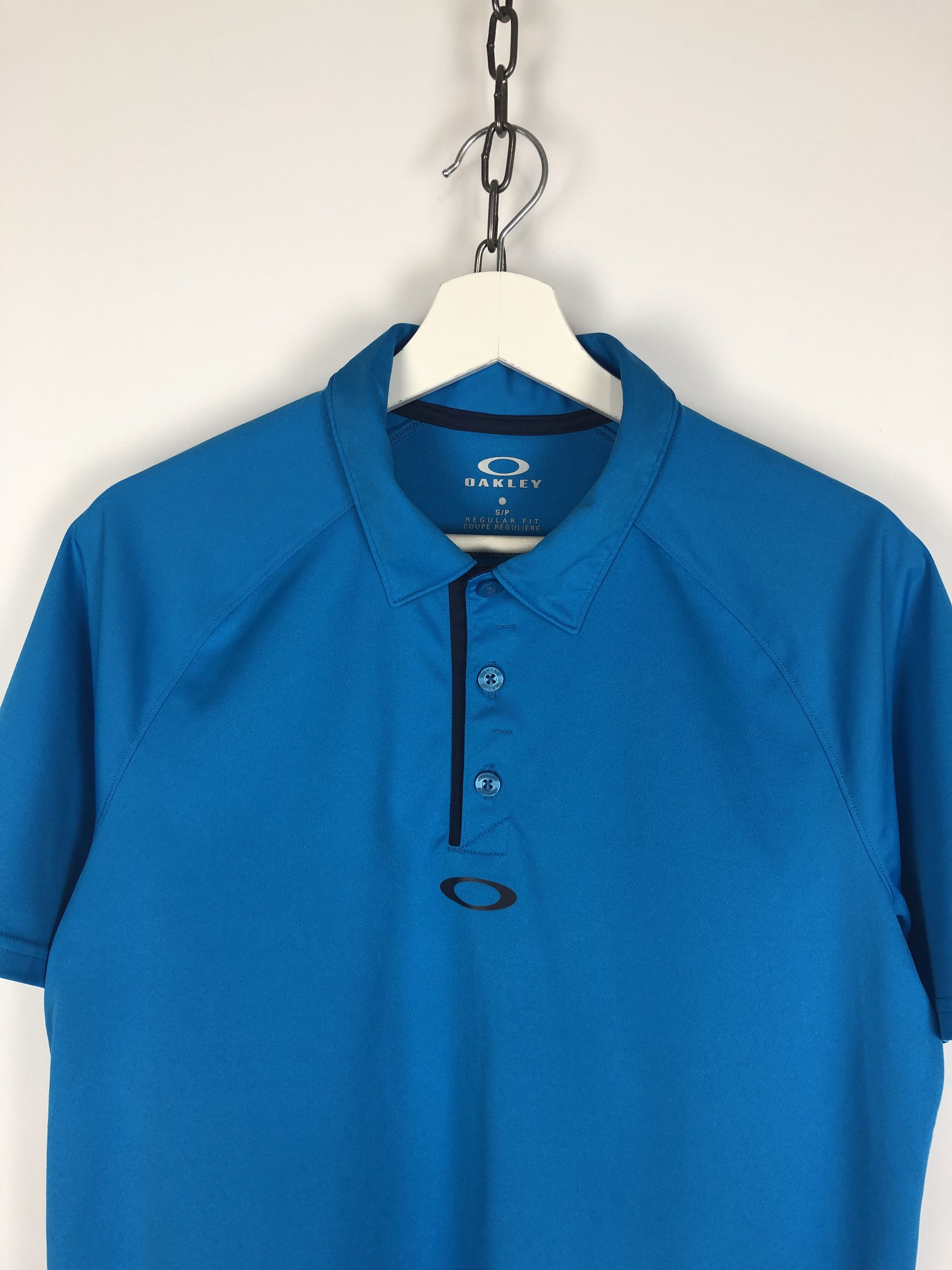 Oakley Oakley Polo T-Shirt Regular Fit Center Logo Blue size S Size US S / EU 44-46 / 1 - 2 Thumbnail