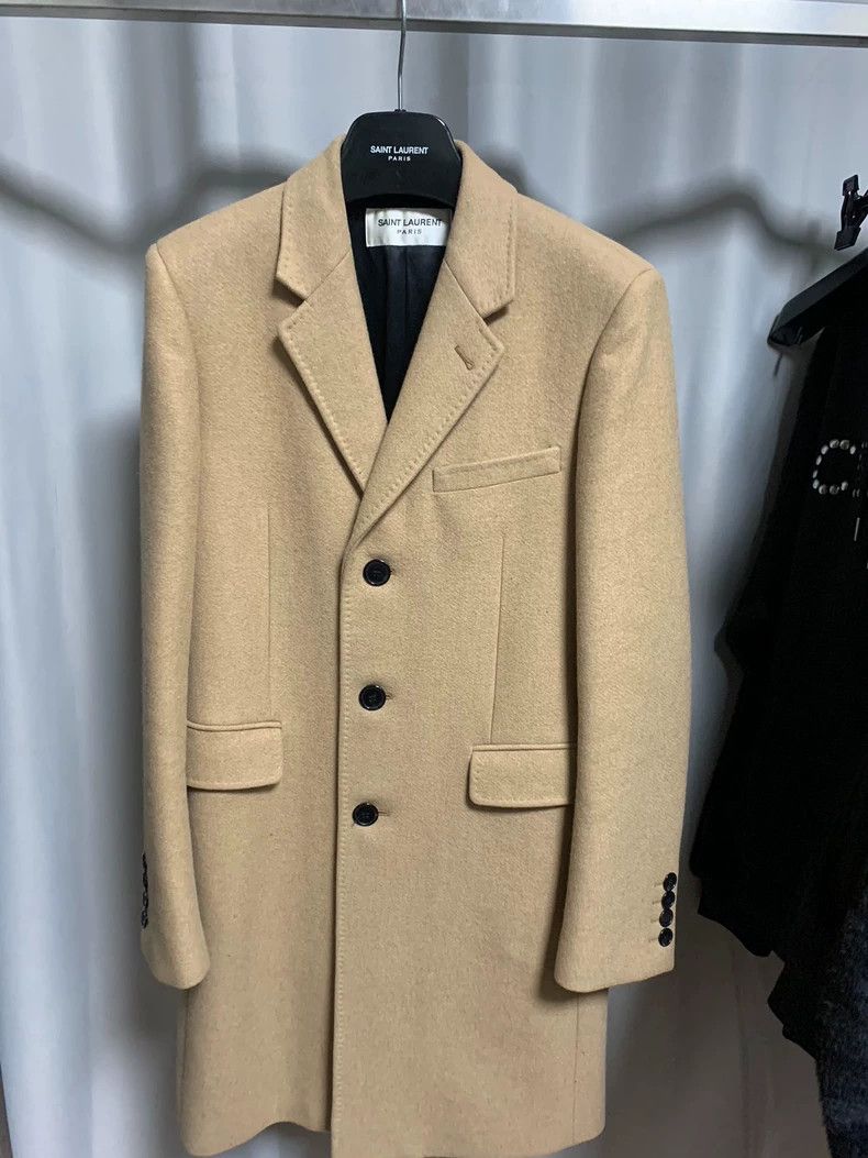 Saint Laurent Paris Saint Laurent Paris 2015FW camel hair camel color chestfie Size US S / EU 44-46 / 1 - 1 Thumbnail