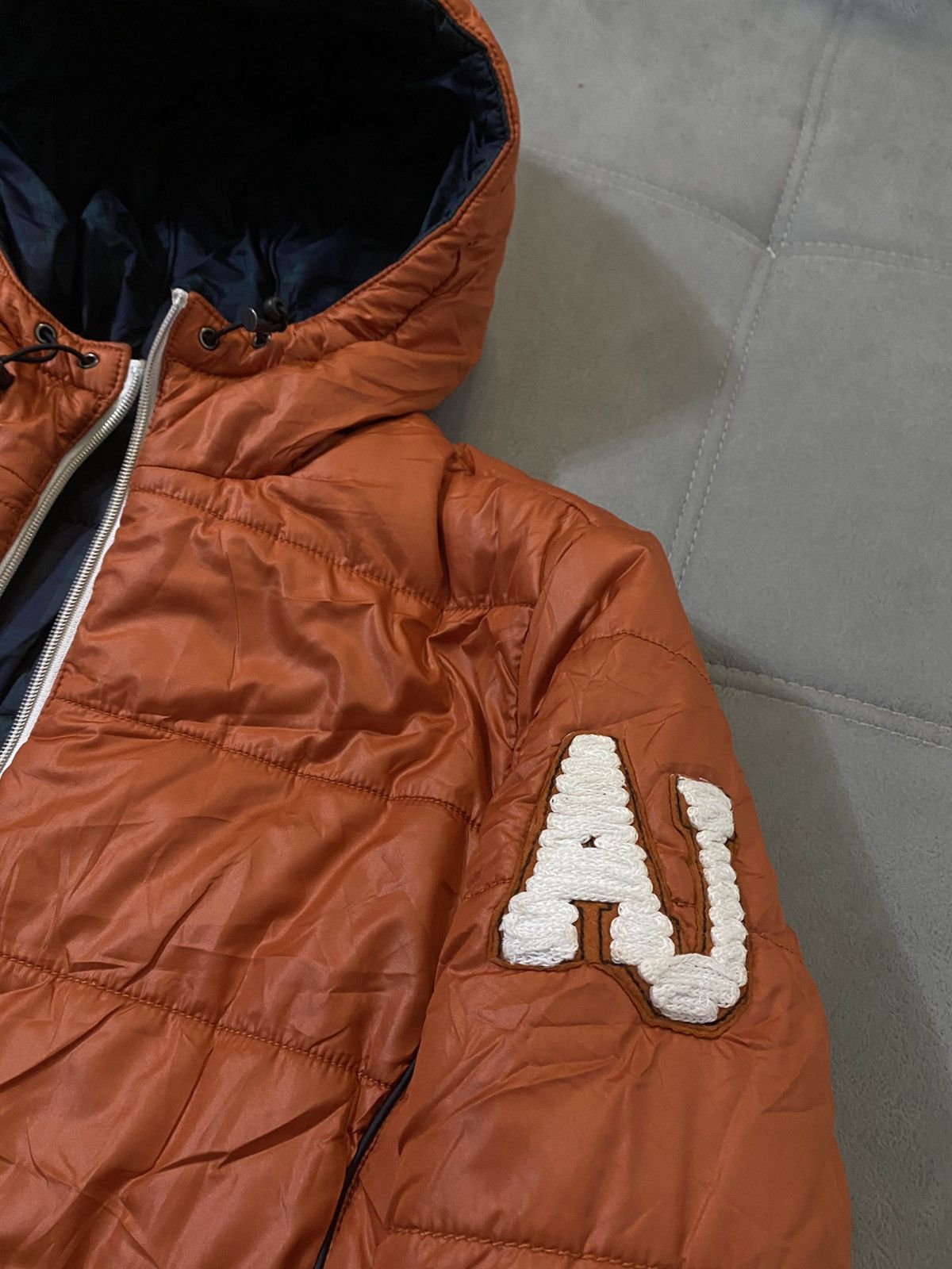 Armani × Emporio Armani × Giorgio Armani Armani Jeans Reversible Puffer Jacket Size US L / EU 52-54 / 3 - 4 Thumbnail