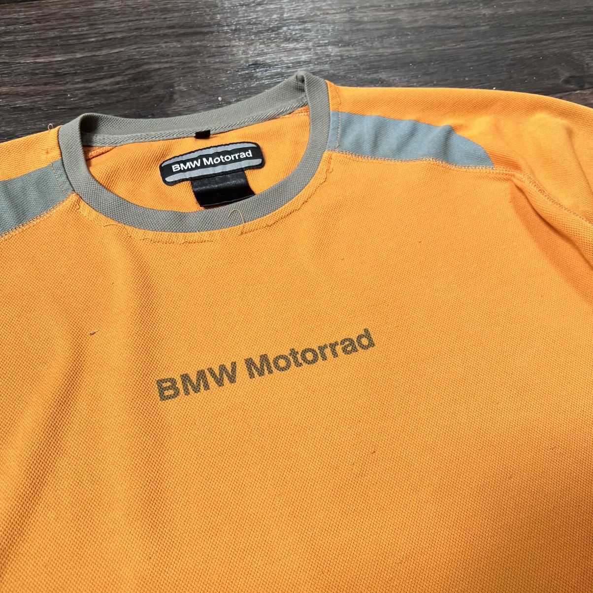 BMW Vintage late 2000 BMW Motorsports Motorrad Summer Tee Size US M / EU 48-50 / 2 - 3 Thumbnail