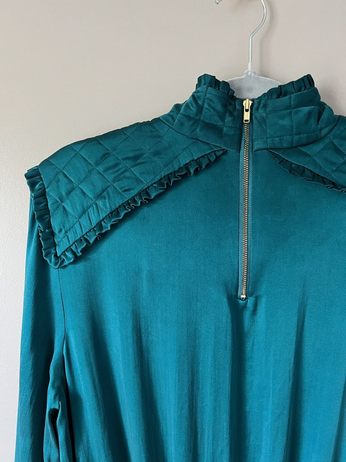 Pierre Balmain Pierre Balmain Quilted shoulder long sleeve dress Size S / US 4 / IT 40 - 6 Thumbnail
