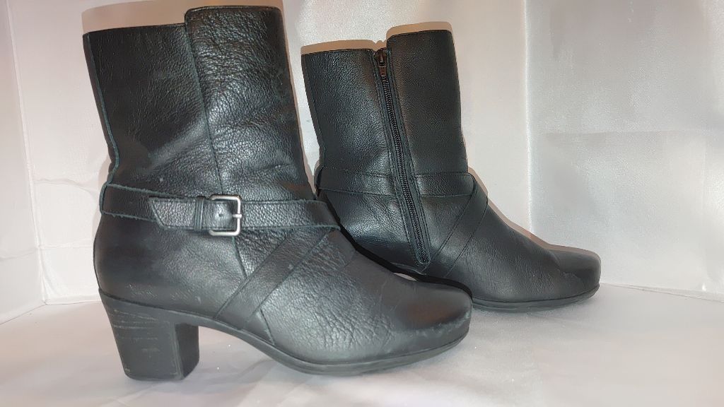 The Unbranded Brand ABEO Pacifica Leather Boots w. Metatarsal Support Size 8.5 Size US 8.5 / IT 38.5 - 4 Thumbnail