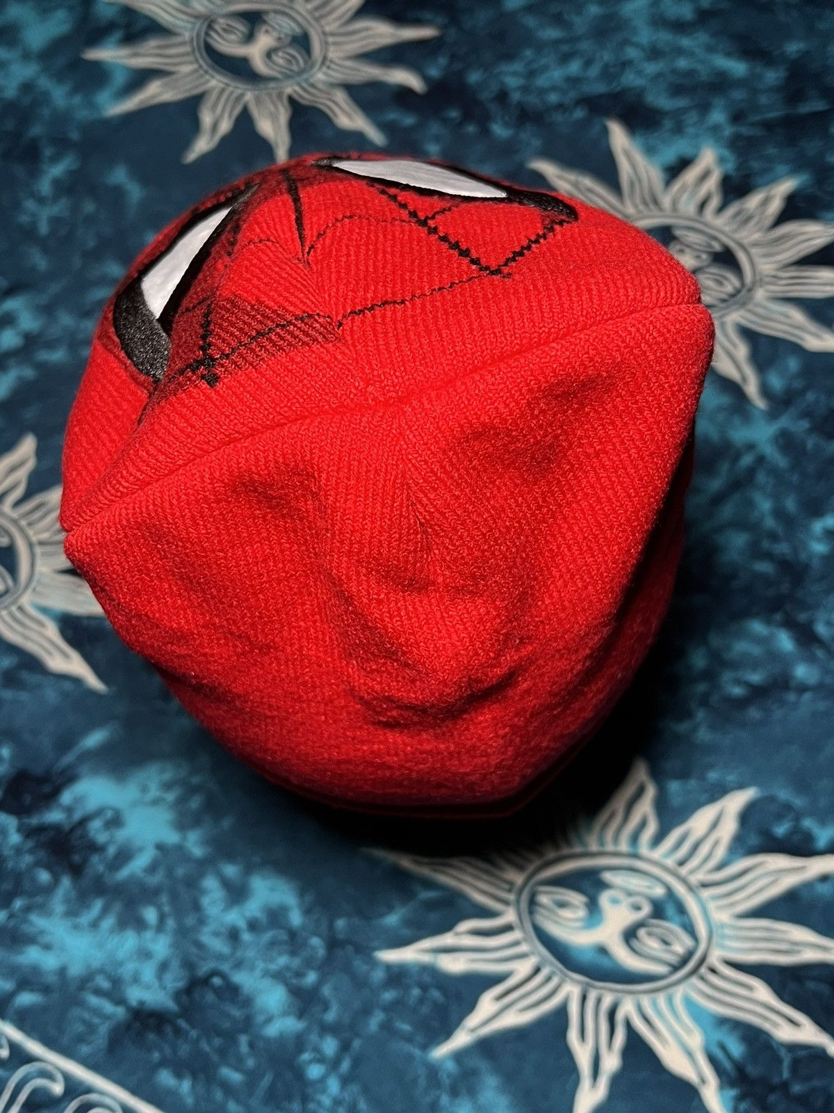 Japanese Brand Spiderman venom y2k spider hype beanie hat Size ONE SIZE - 14 Thumbnail