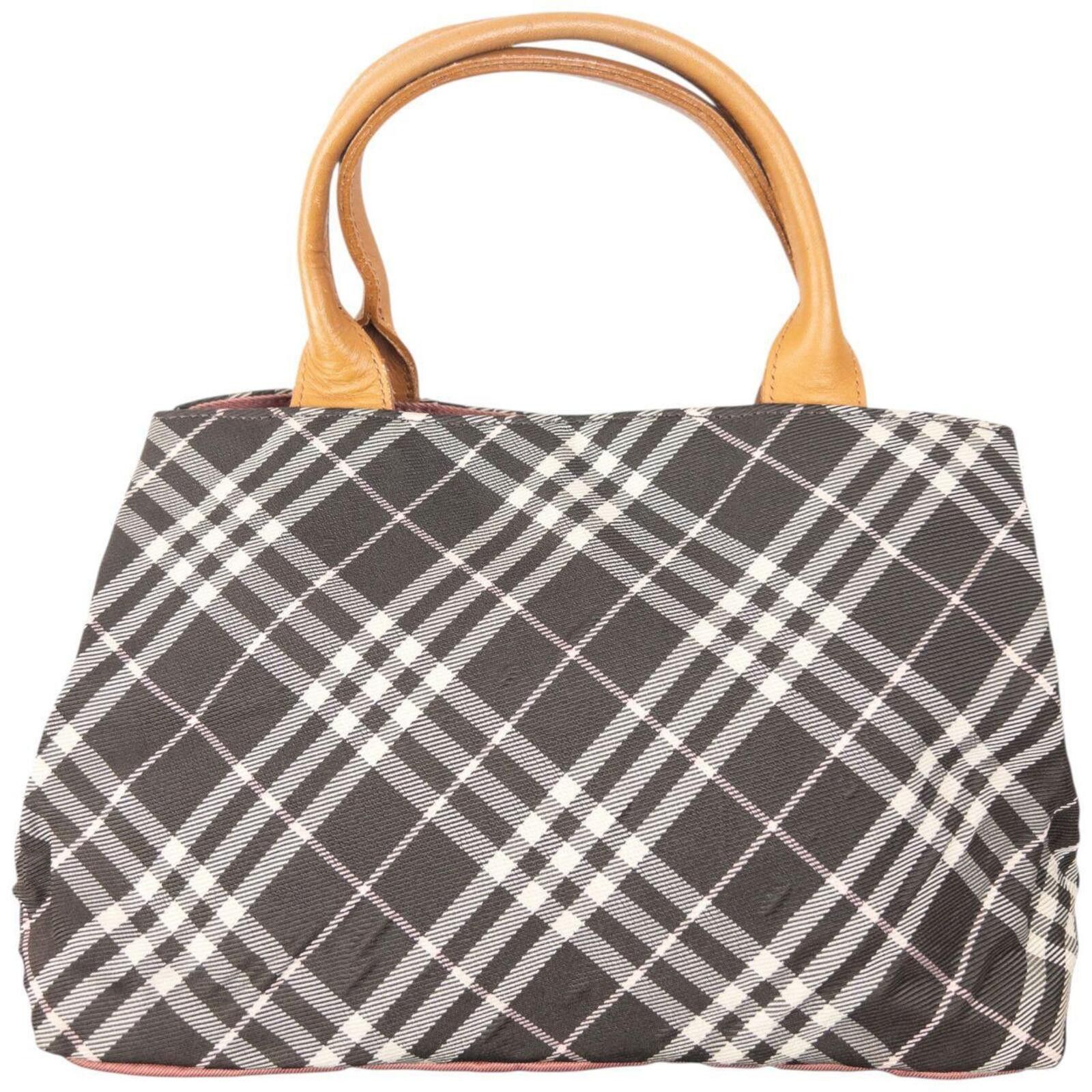 Burberry Vintage 2000s Burberry Blue Label Nova Check Handbag Size ONE SIZE - 2 Thumbnail