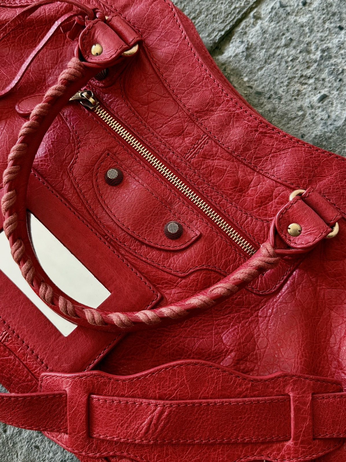 Balenciaga Balenciaga - 2000’s - Classic Motorcycle City - Lambskin Bag Size ONE SIZE - 14 Thumbnail