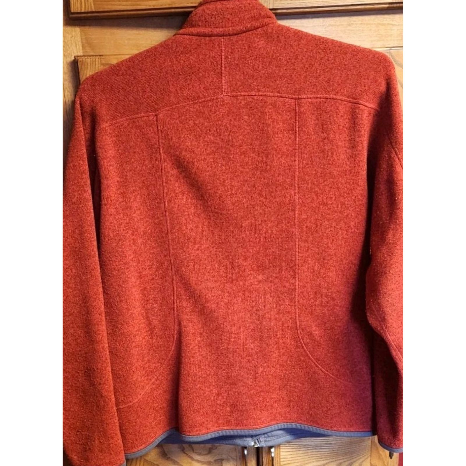 Patagonia VINTAGE Patagonia Fleece Jacket Mens L Red Full Zip Pockets 90s Retro Outdoor Classic Dad Season Winter Fall Zip Vented Size US L / EU 52-54 / 3 - 6 Thumbnail