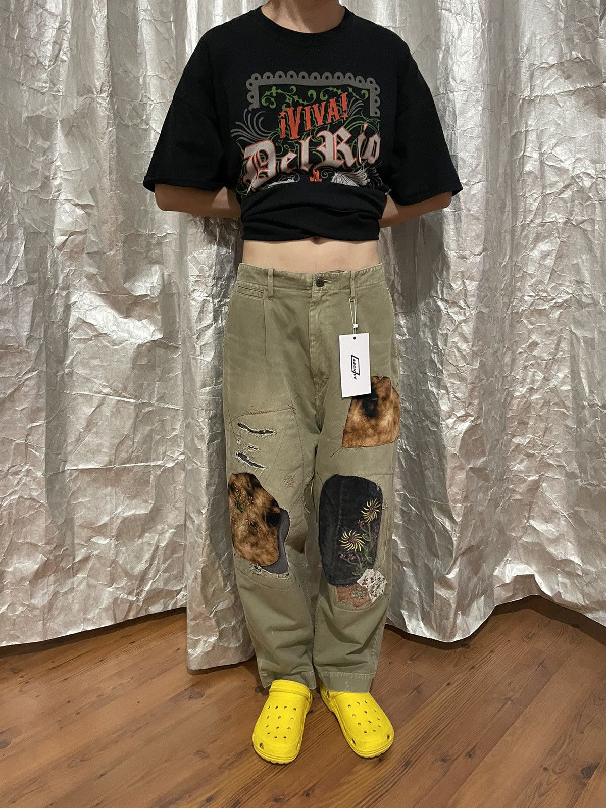 Kapital Kapital Smile Patchwork Pants (1326) Size US 33 - 16 Thumbnail