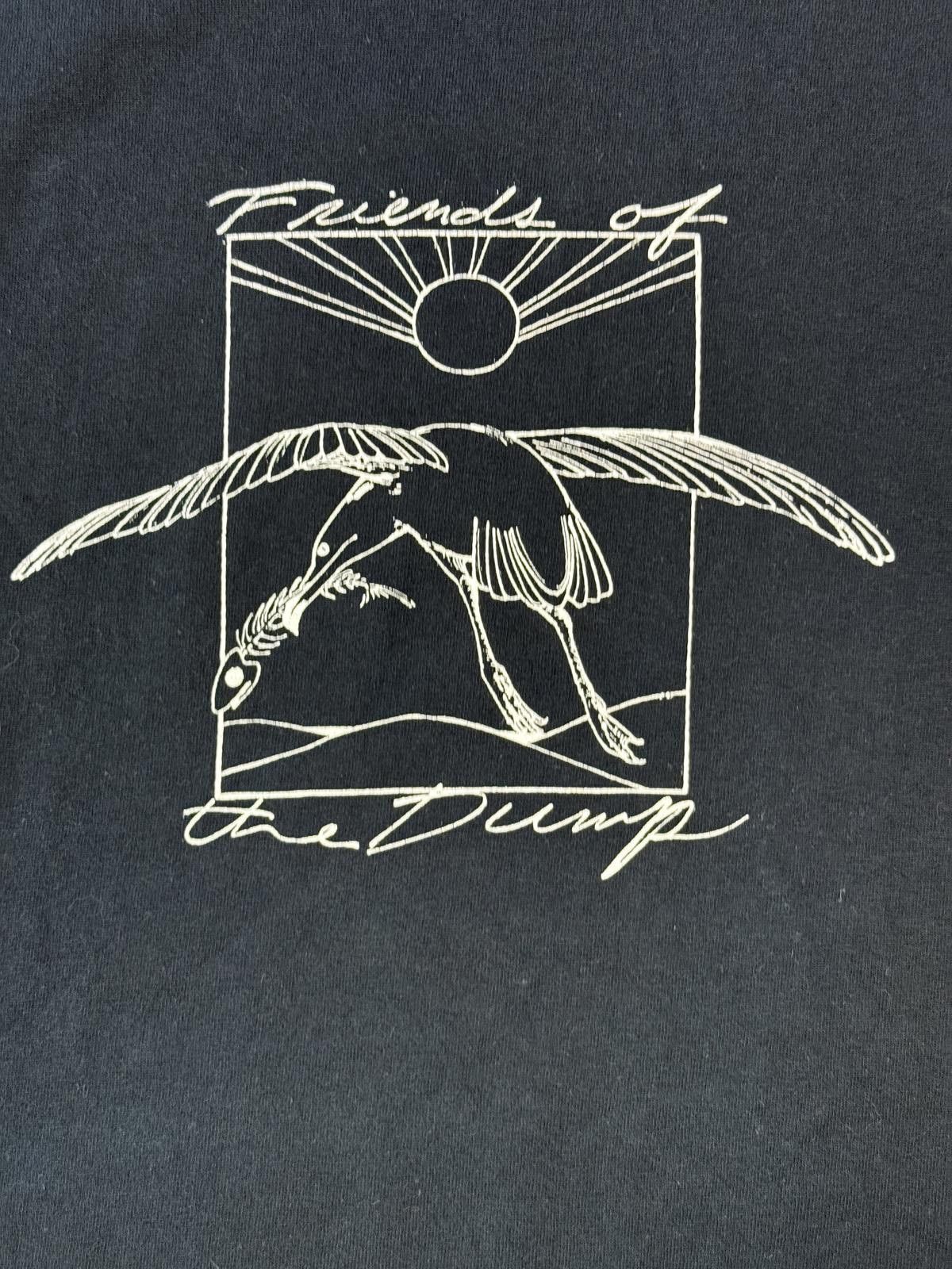Anvil Y2k Friends of the Dump T-shirt Art Bird Dead Fish - S Size US S / EU 44-46 / 1 - 3 Thumbnail