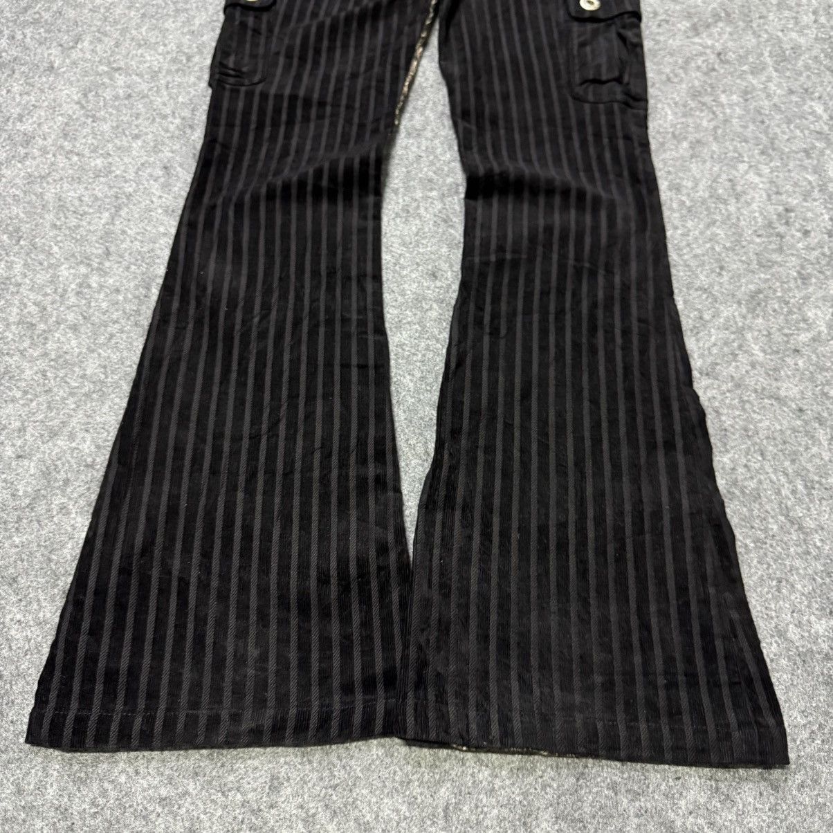 Le Grande Bleu (L.G.B.) Algonquins Japan Curduroy Jacquard Hybrid Cargo Flare Pants Size US 30 / EU 46 - 6 Thumbnail