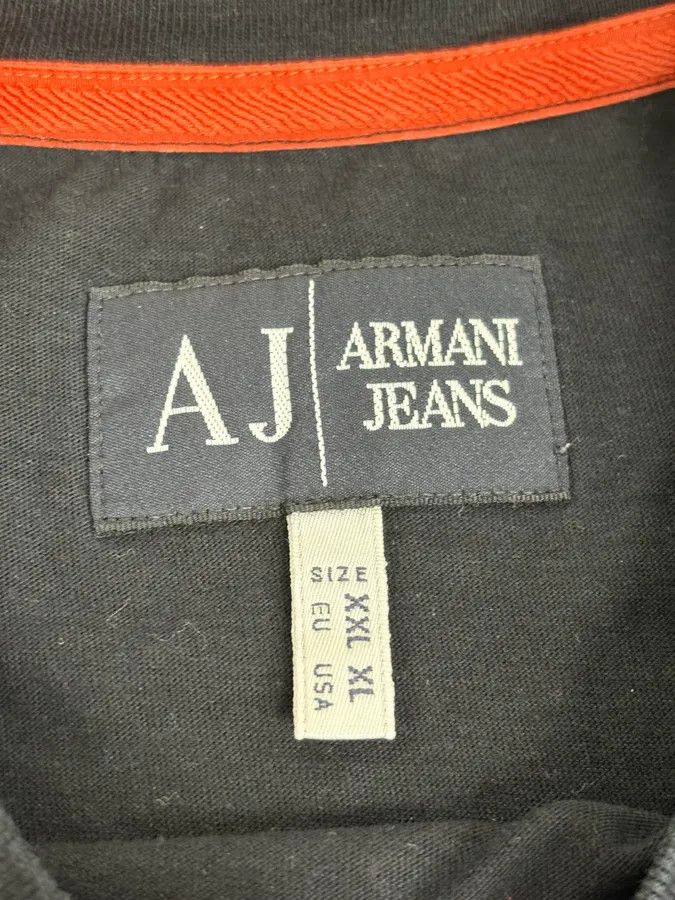 Armani 2000s Armani Black Time Tools Print T-Shirt Size US S / EU 44-46 / 1 - 8 Thumbnail