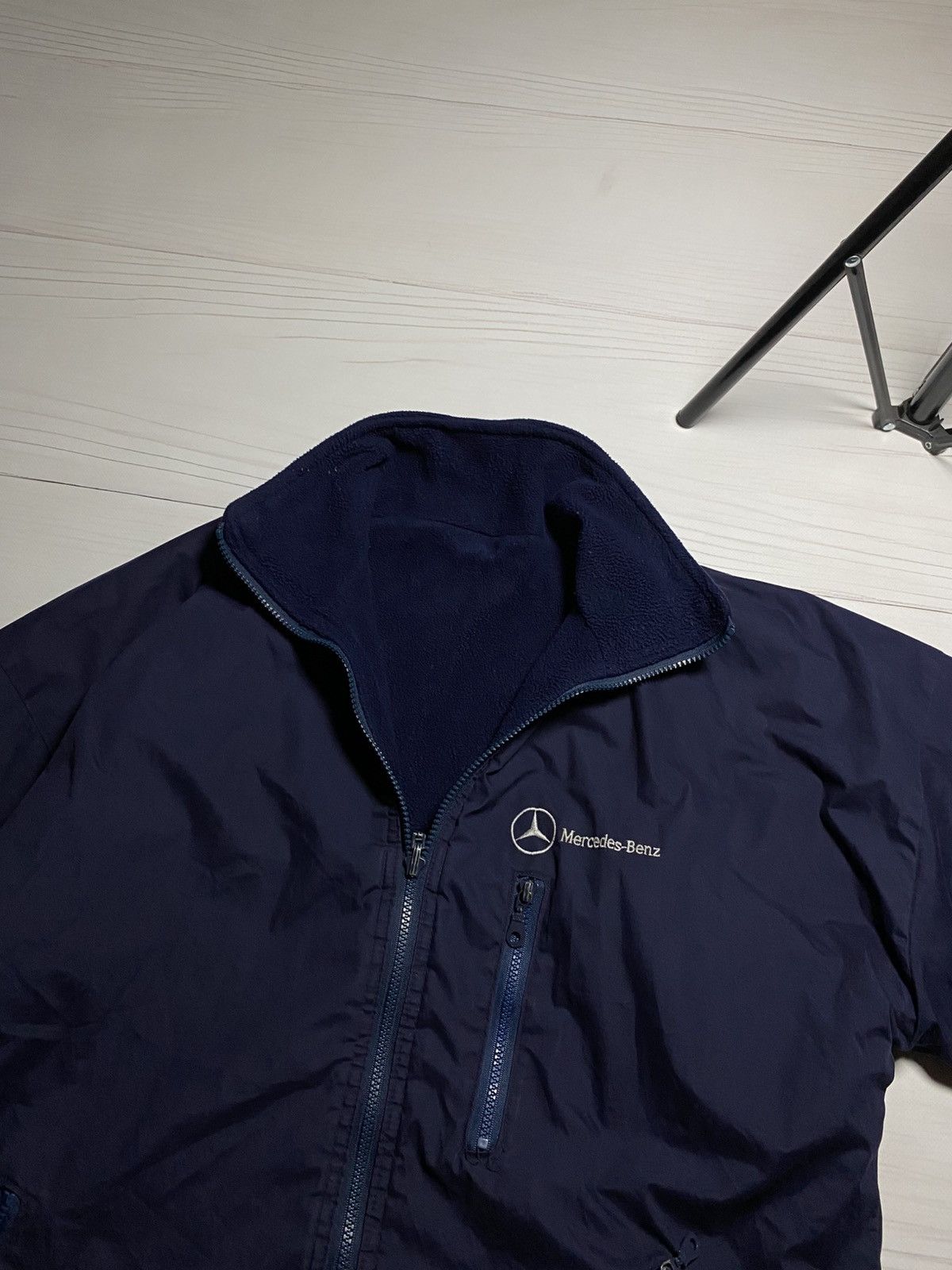 Mercedes-Benz Vintage 90’s Mercedes-Benz embroidered logo bilateral jacket Size US M / EU 48-50 / 2 - 9 Thumbnail