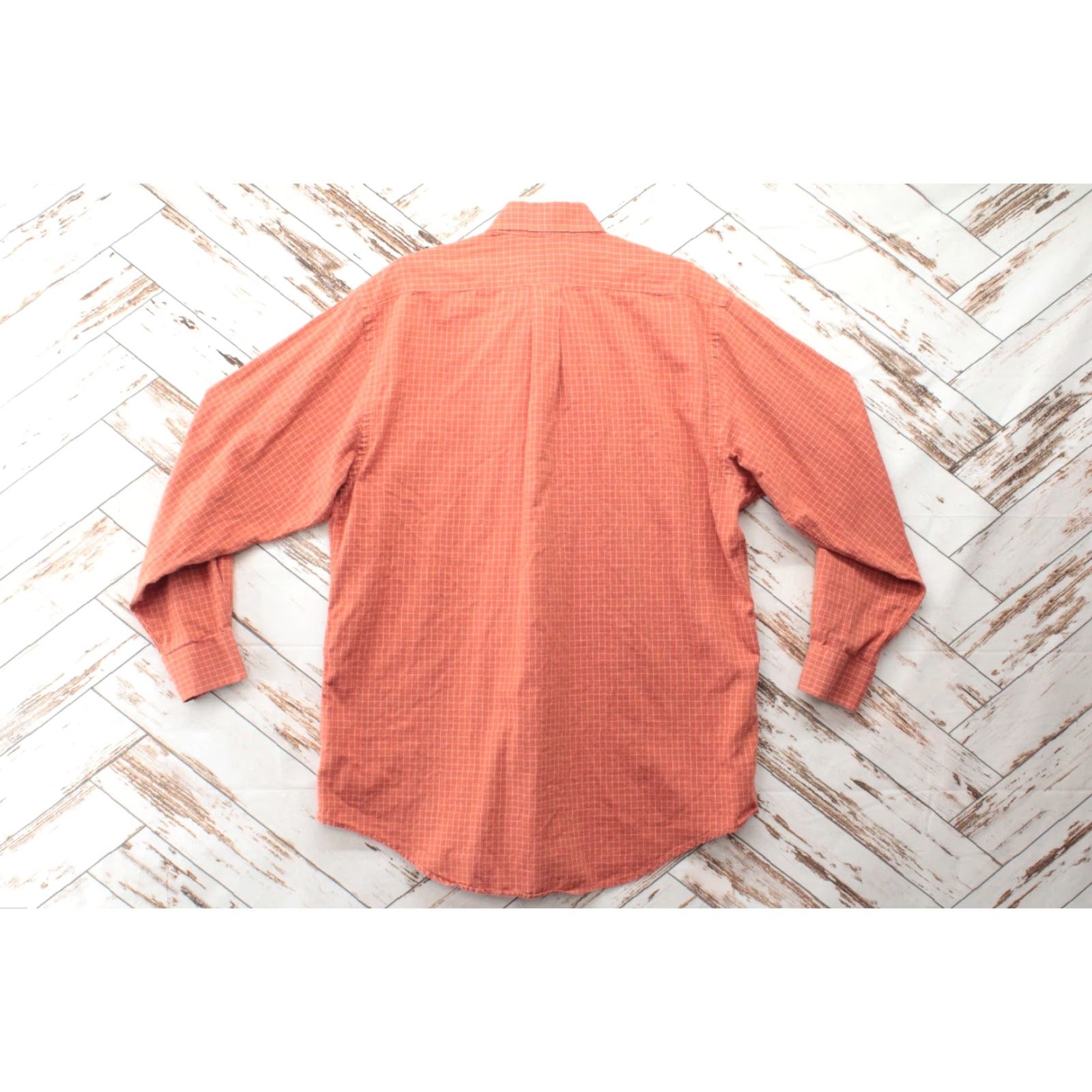 Polo Ralph Lauren VINTAGE Polo Ralph Lauren Blake Shirt Men 16.5 Rust Button-Down Squares Flesh Pony Orange Pattern Classic Dad American Men’s 16.5"} Size US XL / EU 56 / 4 - 2 Thumbnail