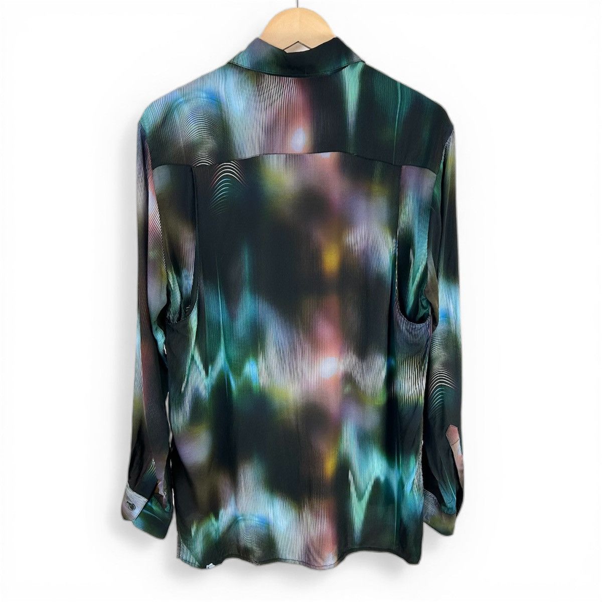 Ahluwalia Ahluwalia Buki Shirt Button Down Satin Blue Electric AW23 Size US L / EU 52-54 / 3 - 2 Thumbnail