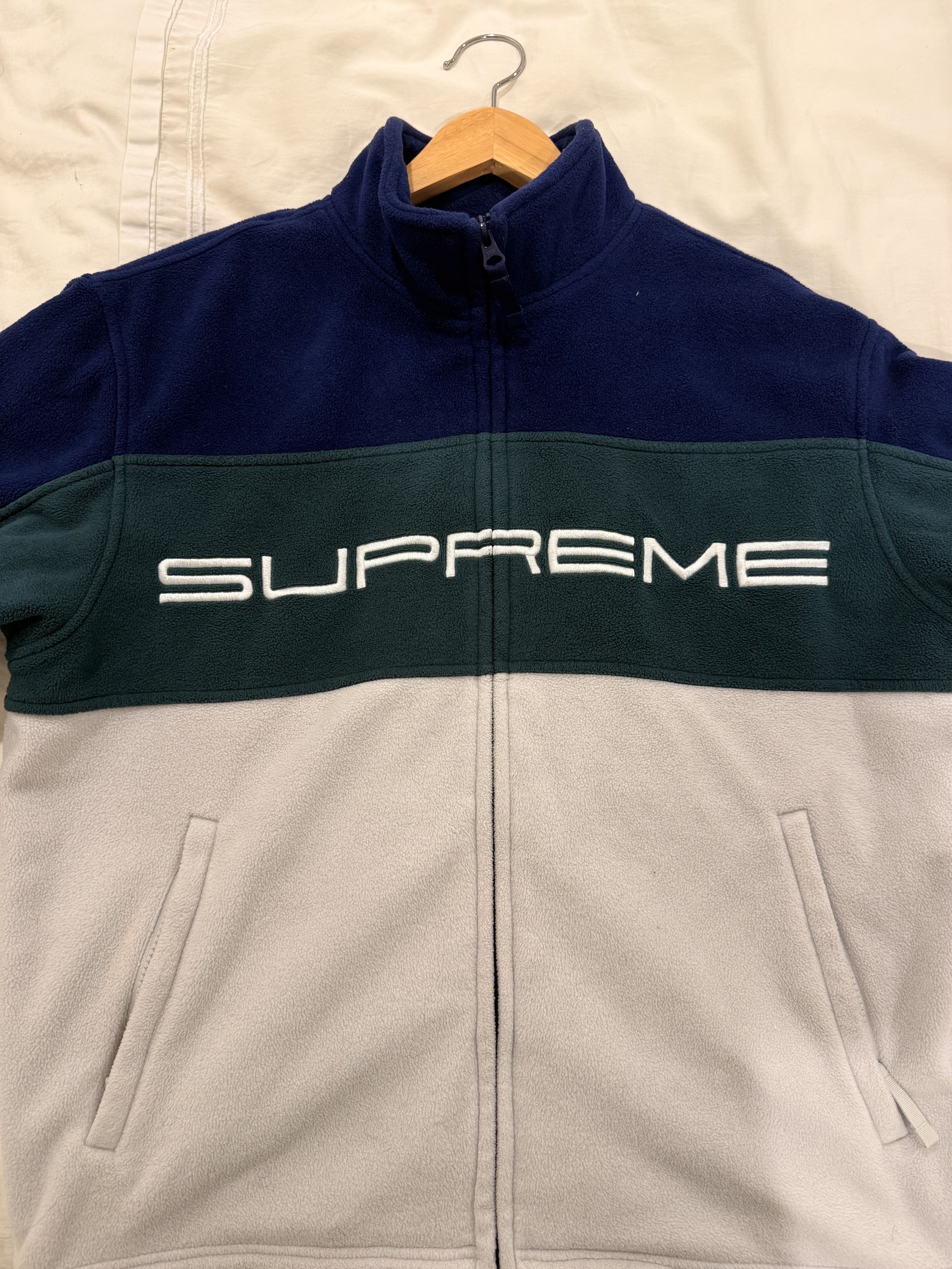 Supreme Supreme Polartec Zip Jacket Size US S / EU 44-46 / 1 - 2 Thumbnail