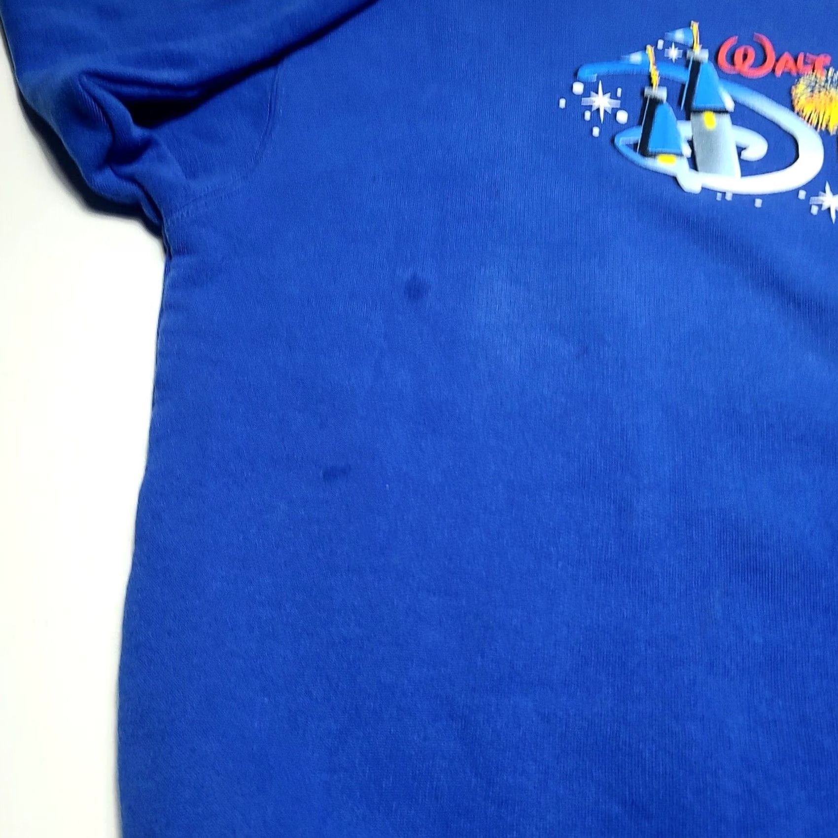 Disney VINTAGE Walt Disney World Blue Sweatshirt Men's XL Crewneck Graphic 90s Disney Theme Size US XL / EU 56 / 4 - 3 Thumbnail