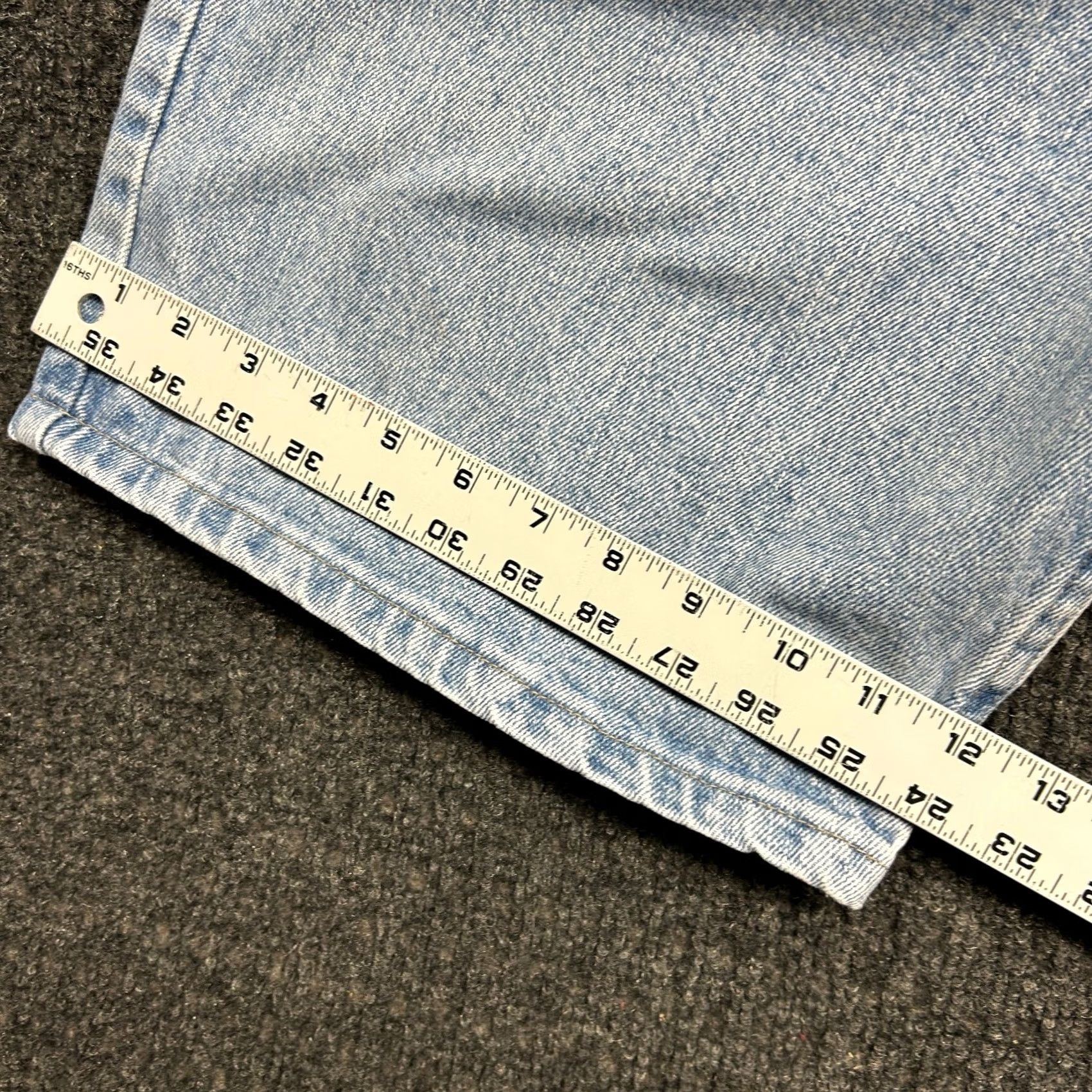 Wrangler VINTAGE Wrangler Denim Jean Shorts Jorts 40 Relaxed Baggy Skater Light Wash Men Size US 40 / EU 56 - 7 Thumbnail