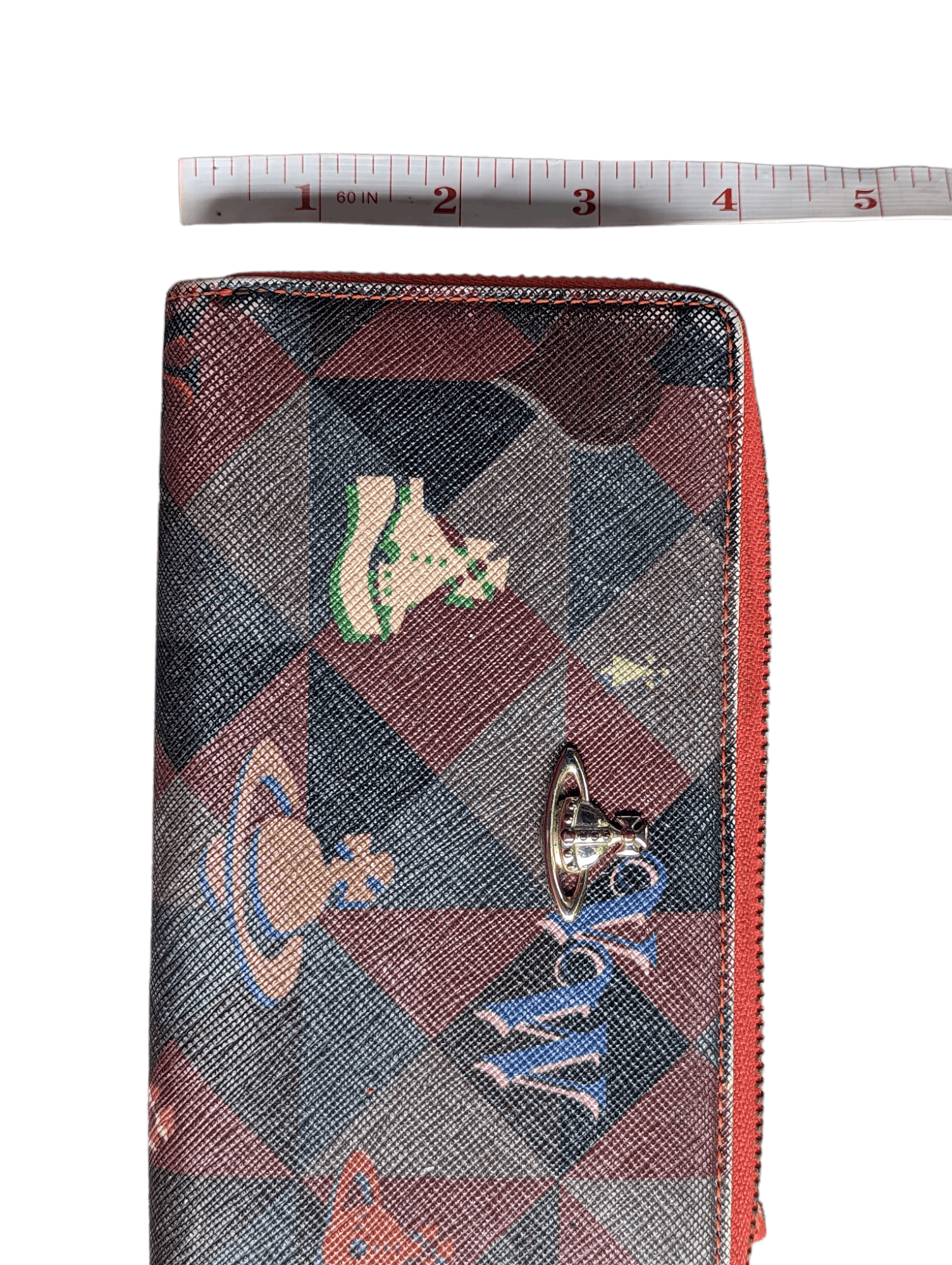 Vivienne Westwood VIVIENNE WESTWOOD MONOGRAM PURSE LONG WALLET Size ONE SIZE - 9 Thumbnail