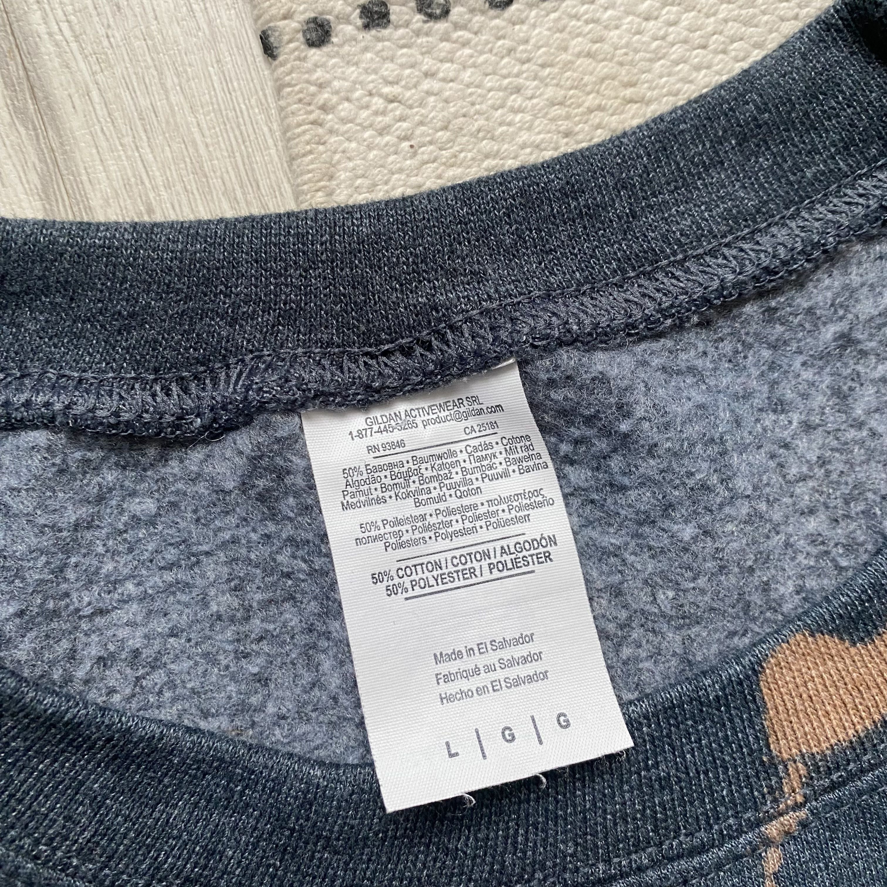 Hanes Custom Vintage New York NYC USA Sweatshirt Size US L / EU 52-54 / 3 - 5 Thumbnail
