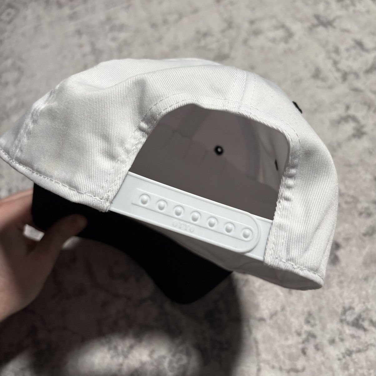 S4LEM Salem Stars Flag Patch Hat Black Black/White Size ONE SIZE - 5 Thumbnail