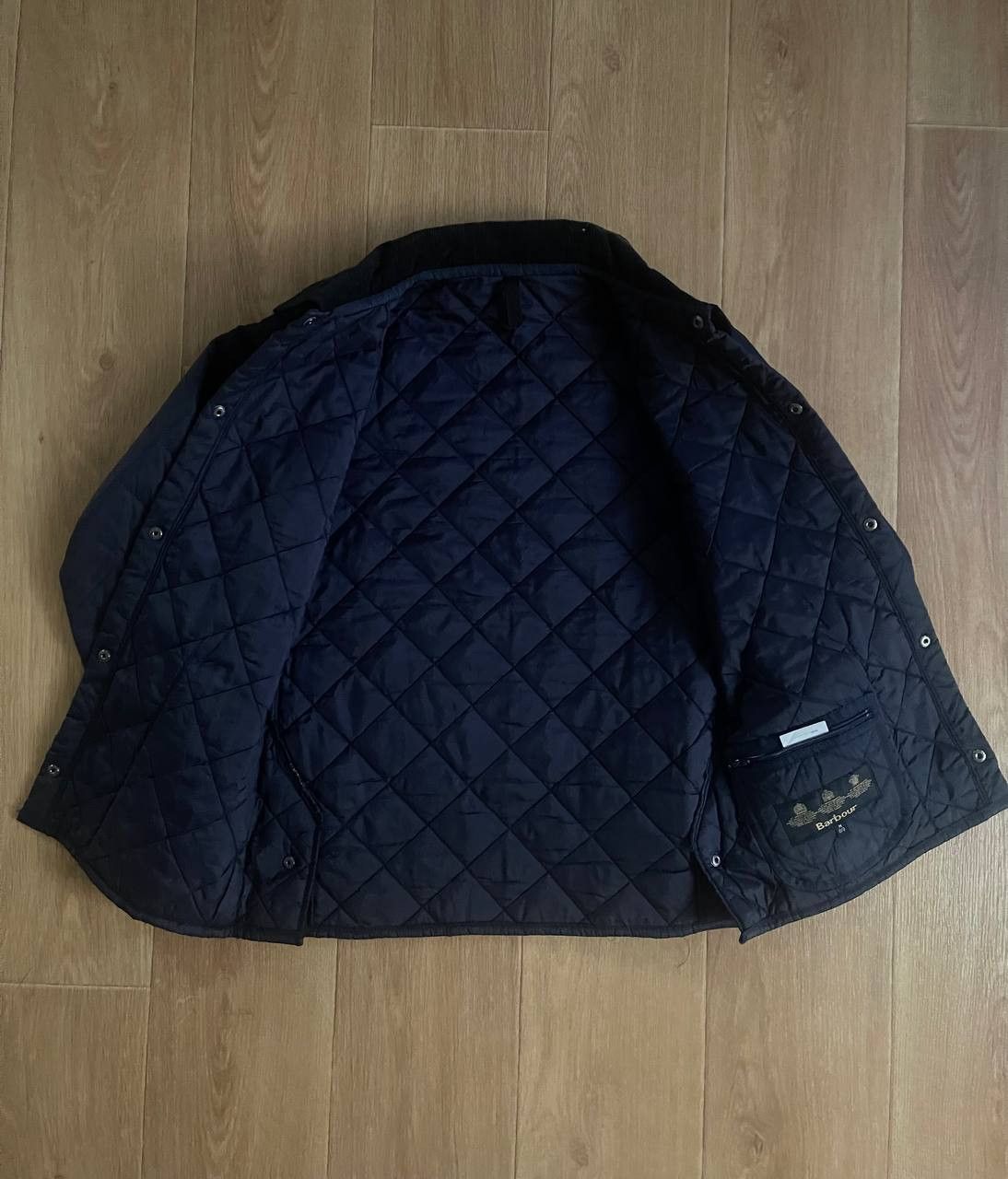 Barbour × Vintage Quilted Bomber Jacket Barbour Size YМ Size S / US 4 / IT 40 - 17 Thumbnail