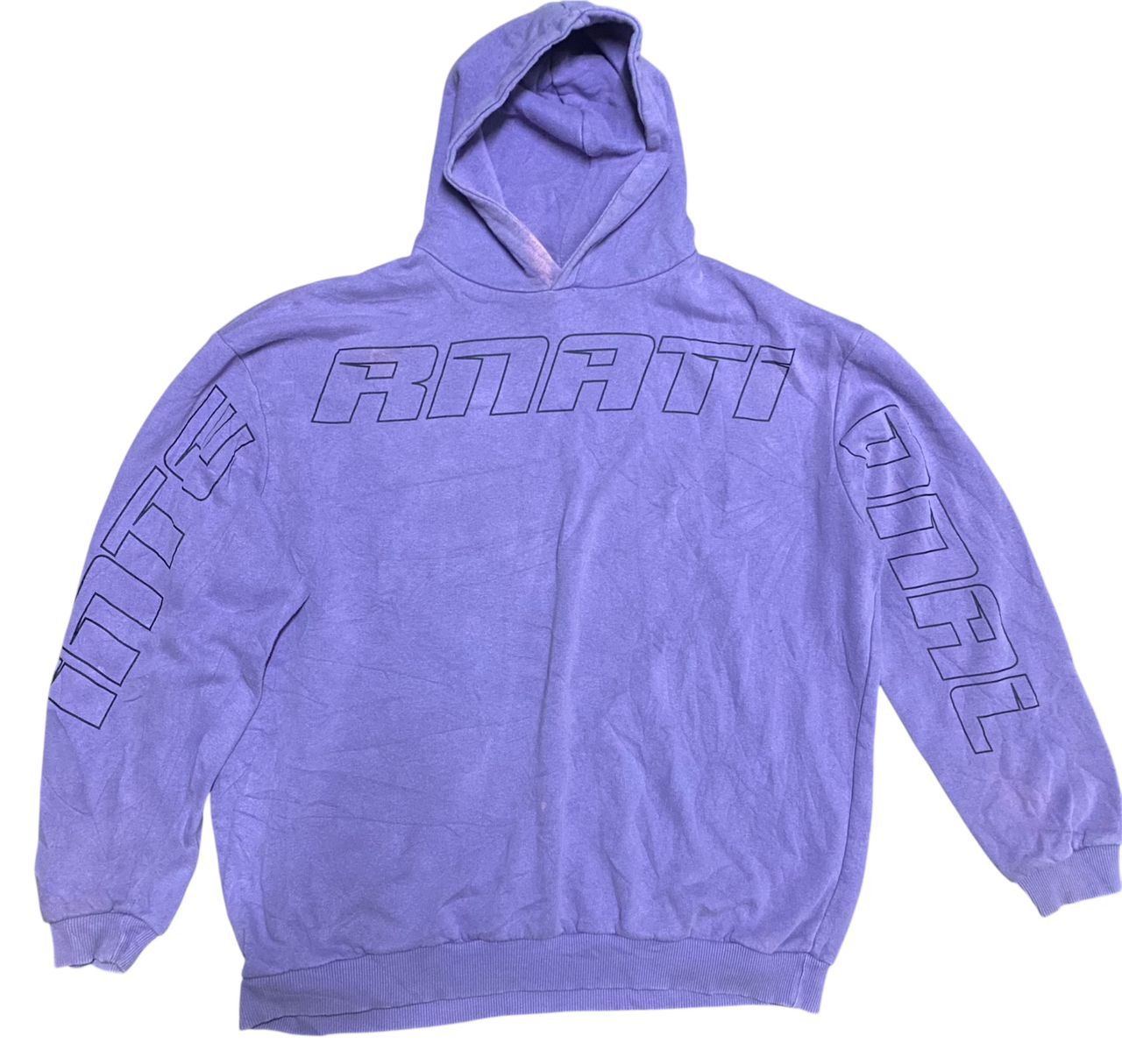 Boohoo Unisex🔥Boohooman printed baggy hoodie Size US L / EU 52-54 / 3 - 1 Thumbnail