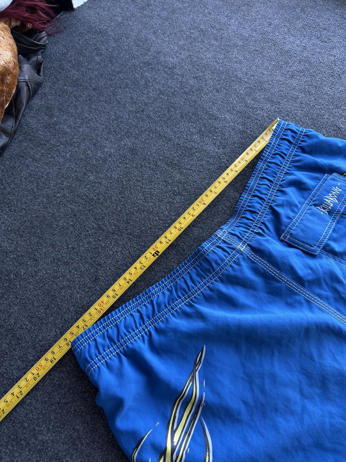 Billabong SKULL FLAME🚨 BILLABONG BIG LOGO SWIMSHORTS Y2K SURF Size US 40 / EU 56 - 17 Thumbnail