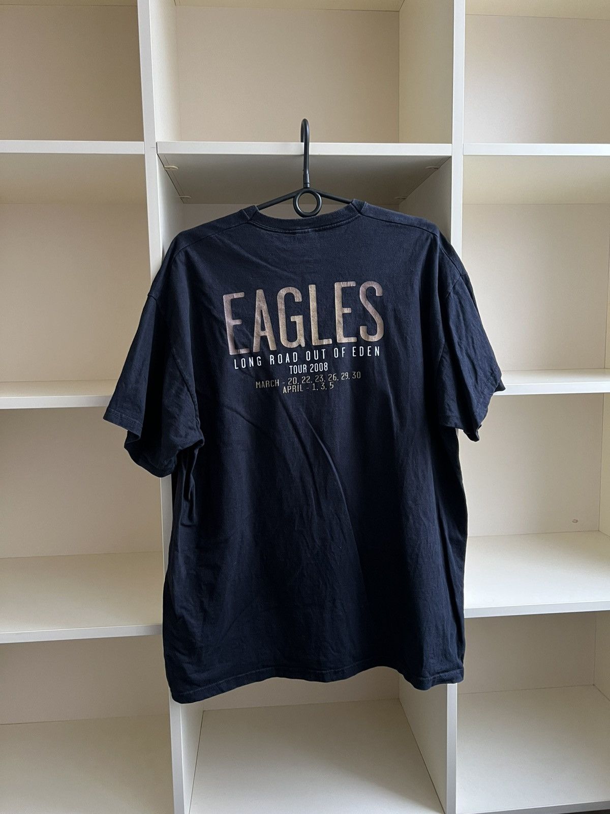 Band Tees Vintage Eagles Long Road out of Eden Tour 2008 Band Rock Tee Size US XL / EU 56 / 4 - 2 Thumbnail