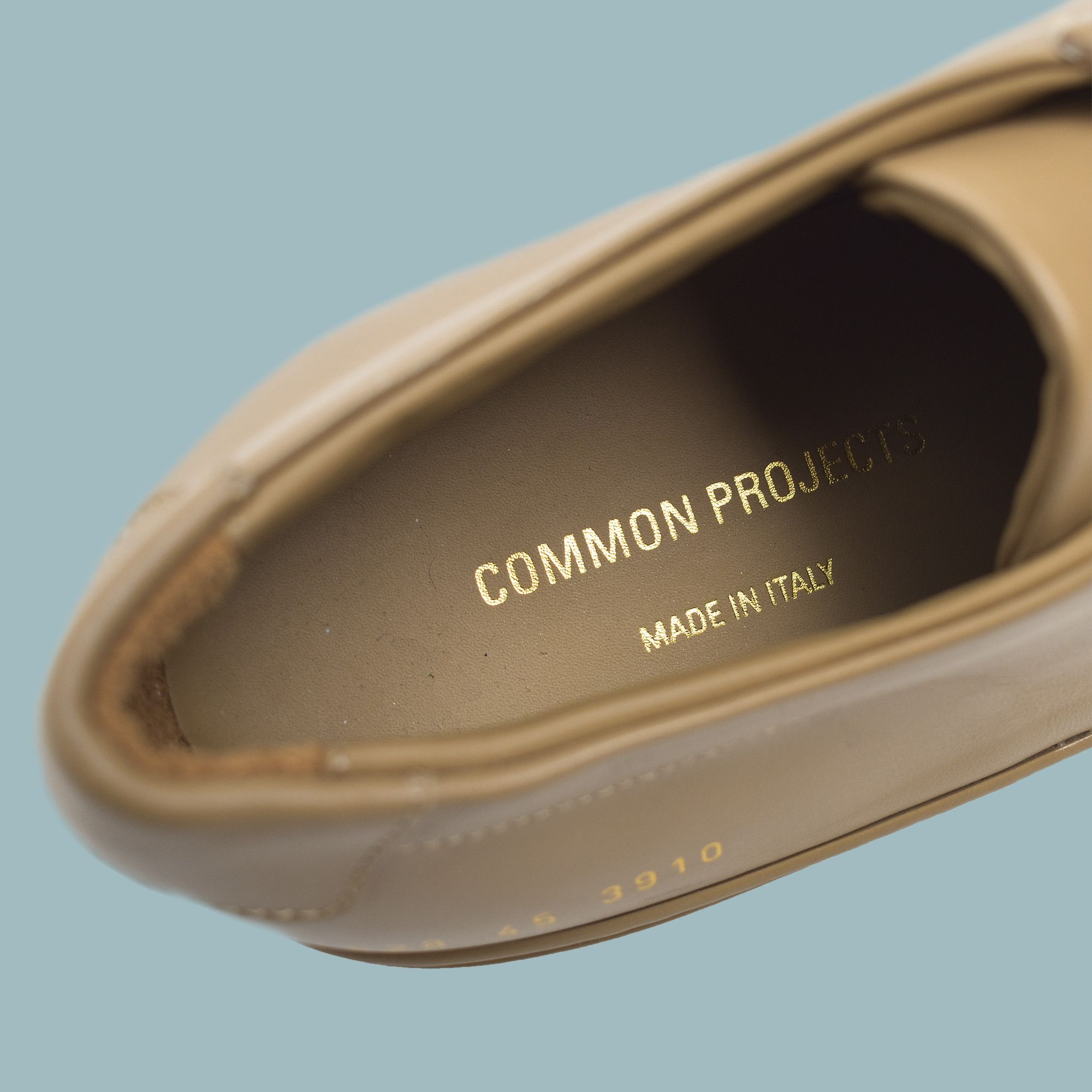 Common Projects *BNWOT* COMMON PROJECTS Tan Brown Leather Achilles Sneakers Size US 11.5 / EU 44-45 - 4 Thumbnail